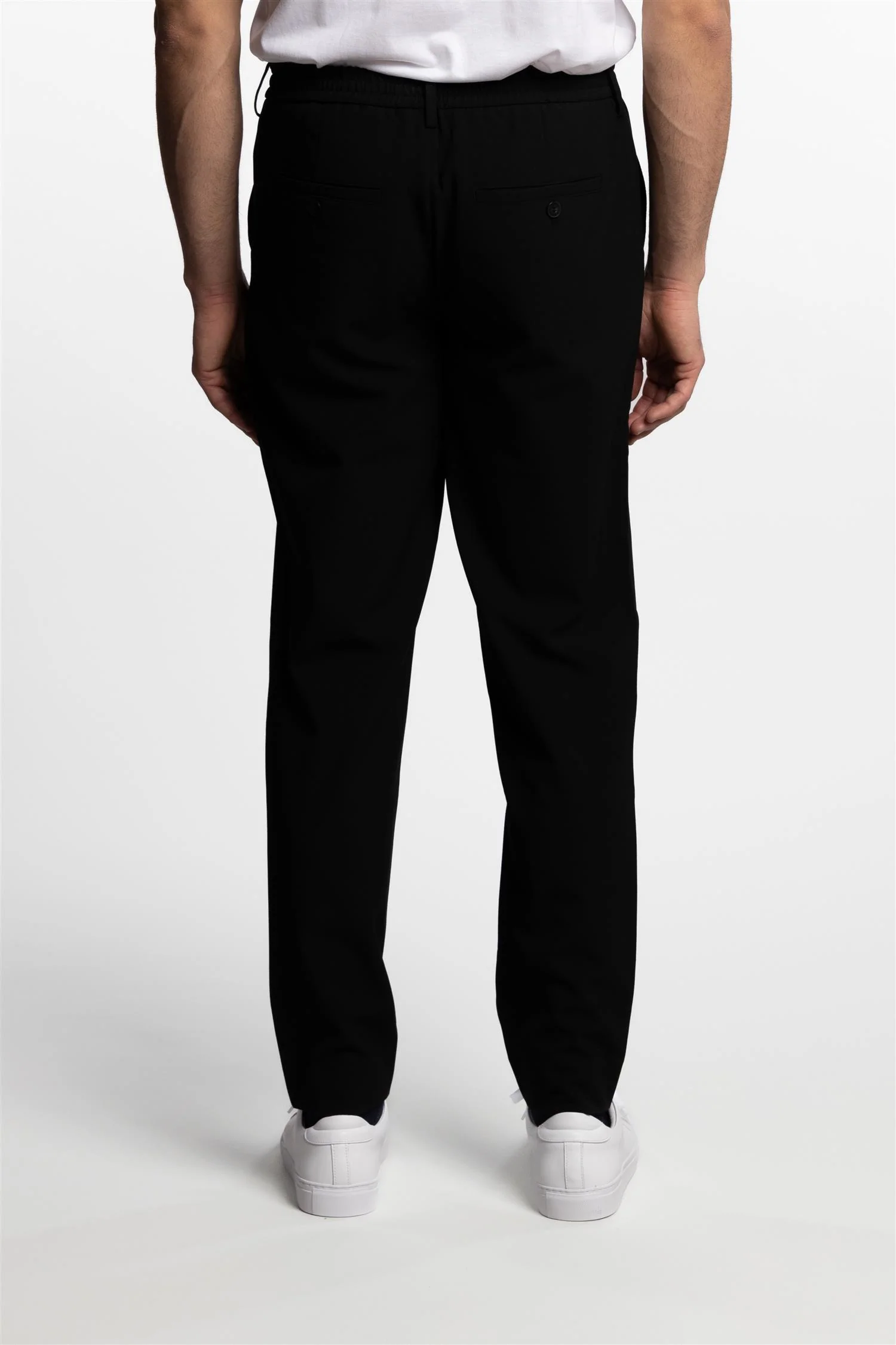 Theo Stretch Trouser Black - Image 7