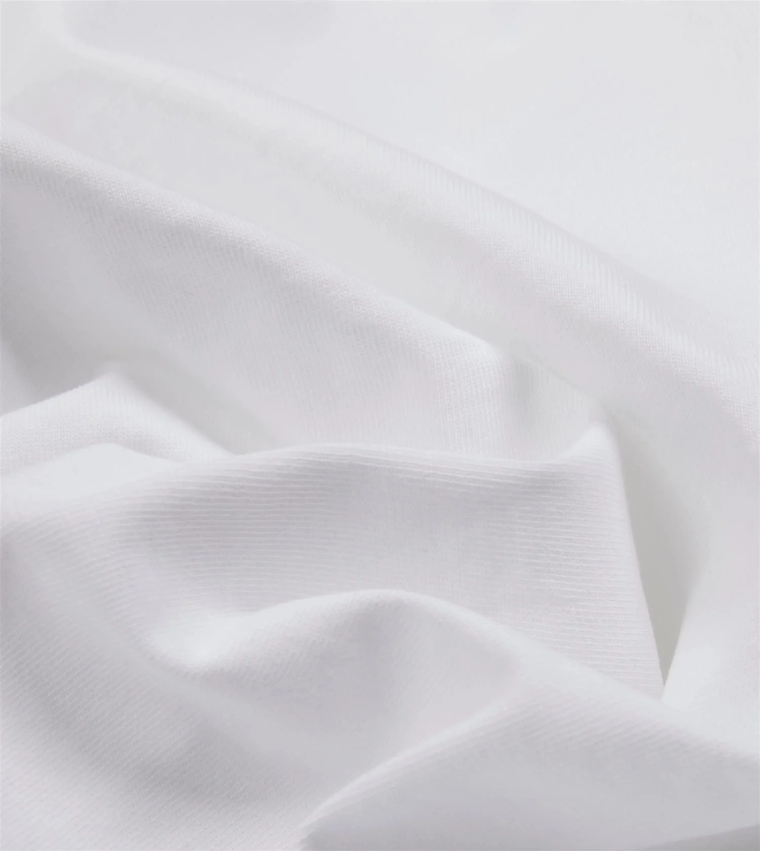 Cotton Crew Neck Hiking T-Shirt White - Image 3