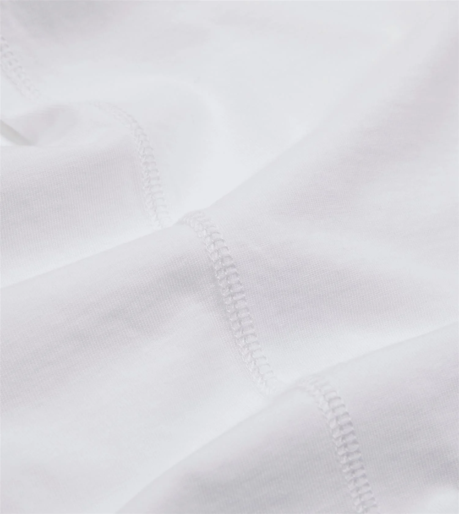Cotton Crew Neck Hiking T-Shirt White - Image 4