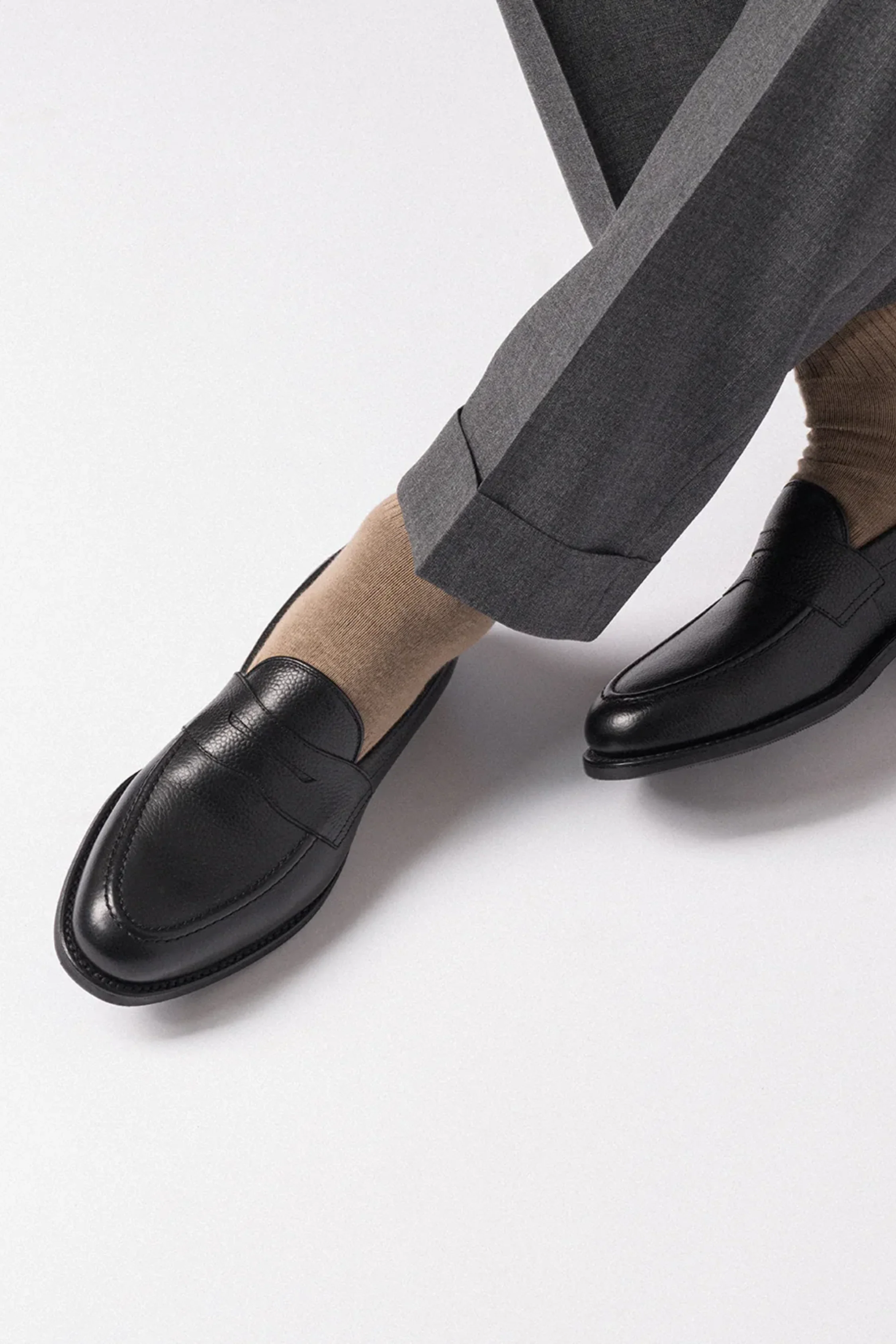 Imperial Penny Loafer Black Grain - Image 2
