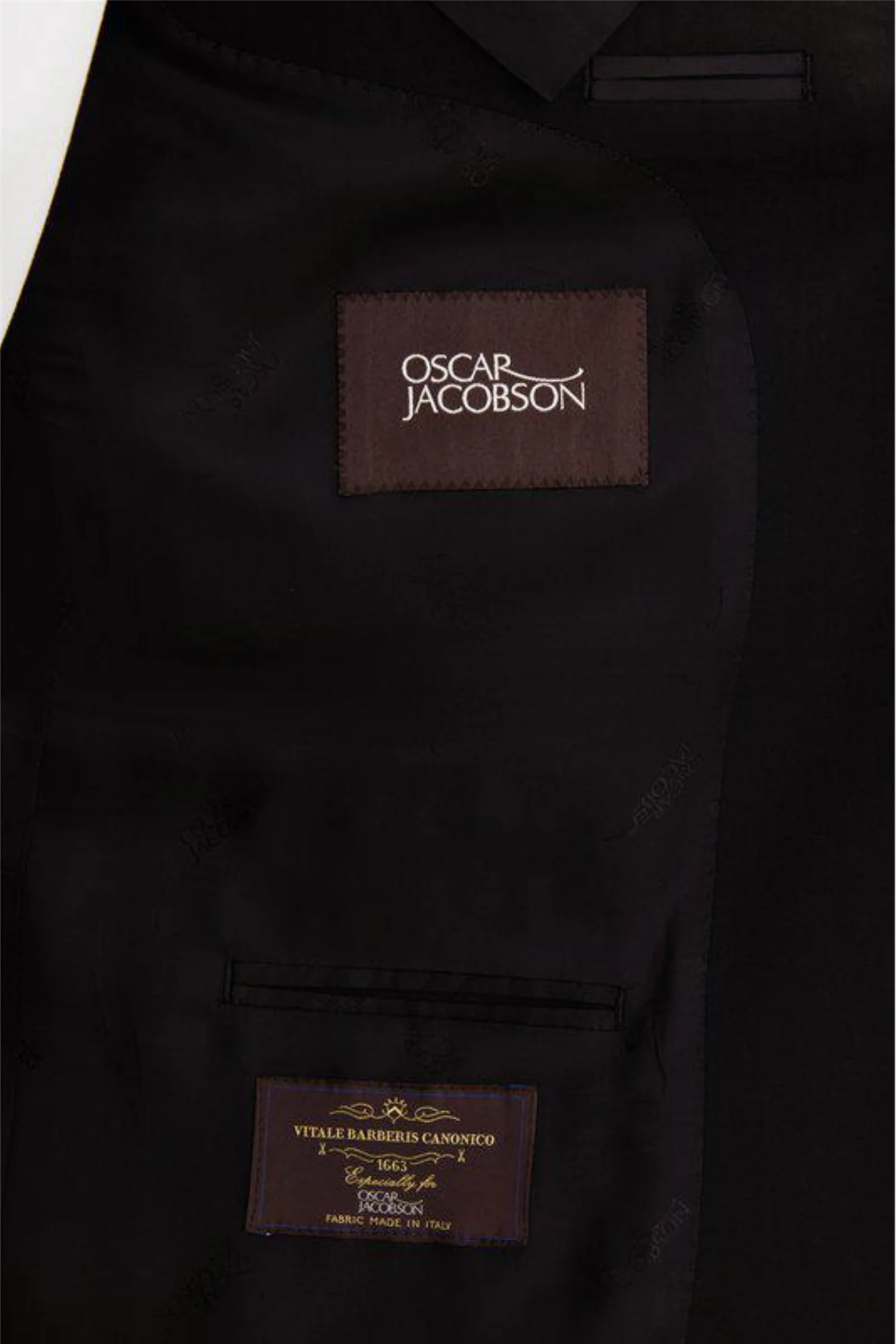 Joel Wide Fit Blazer Black - Image 9