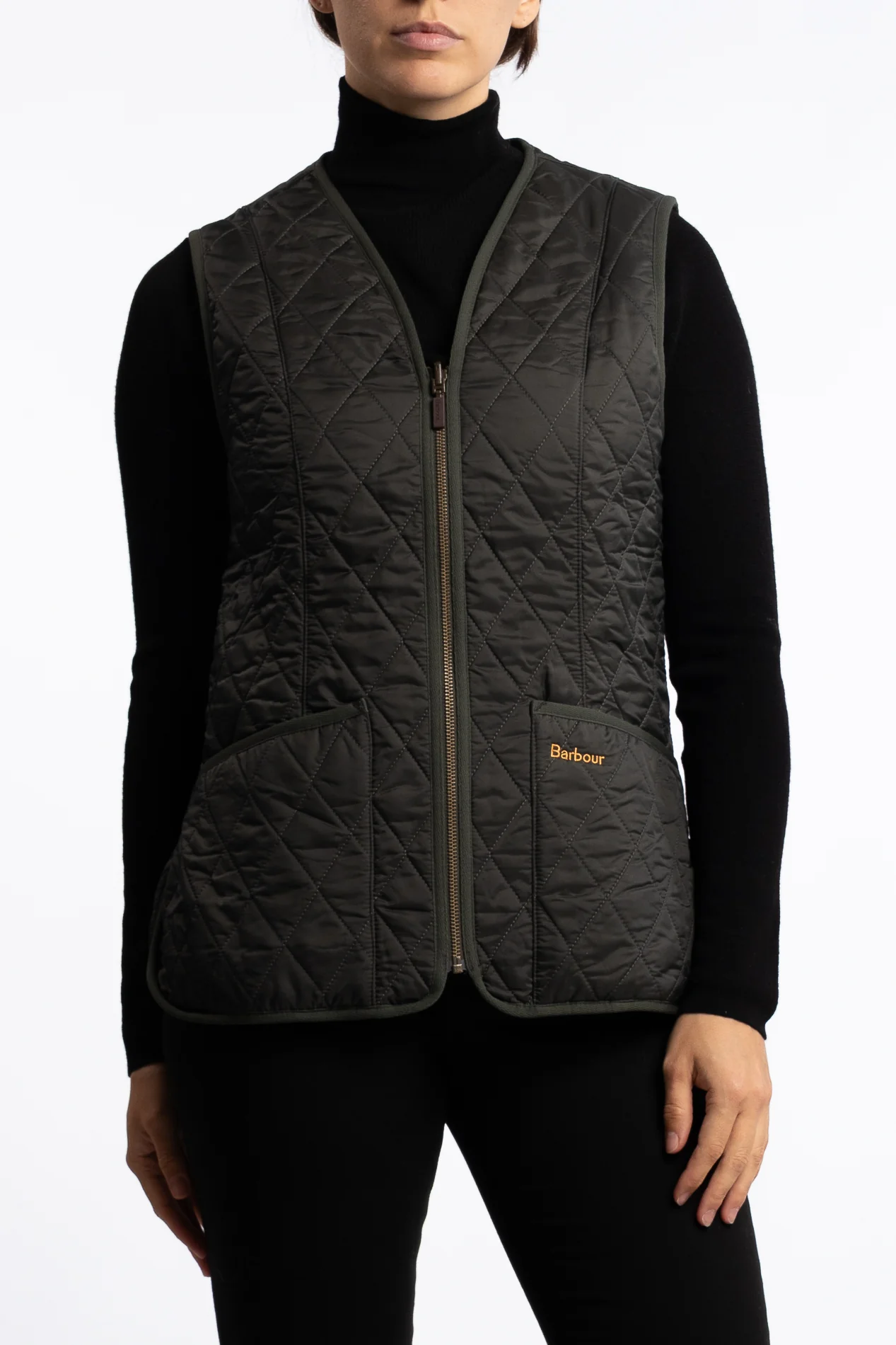 Betty Fleece Vest- Olive