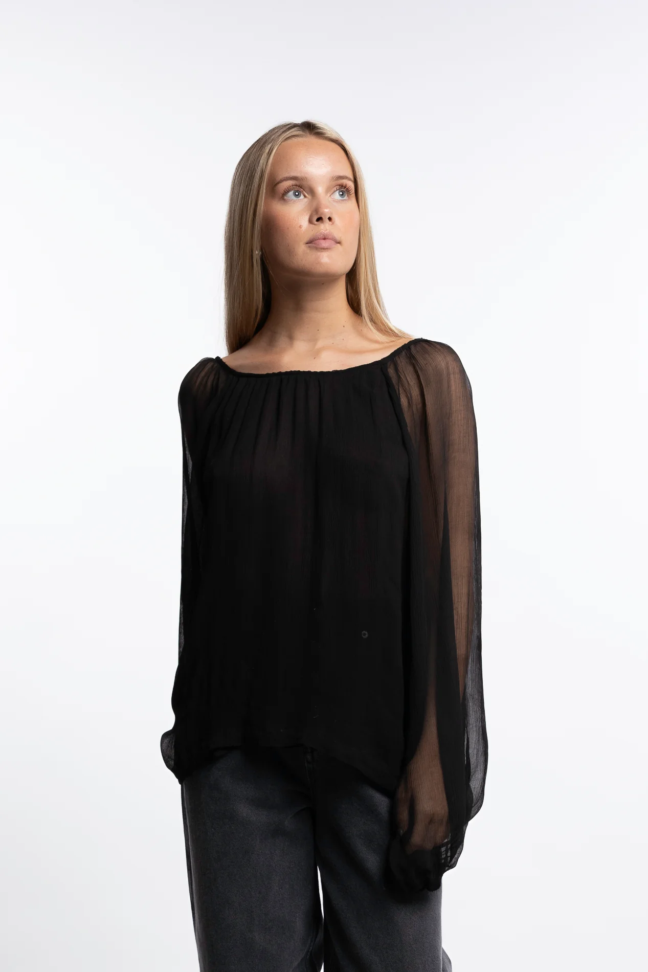 Uma Blouse- Black
