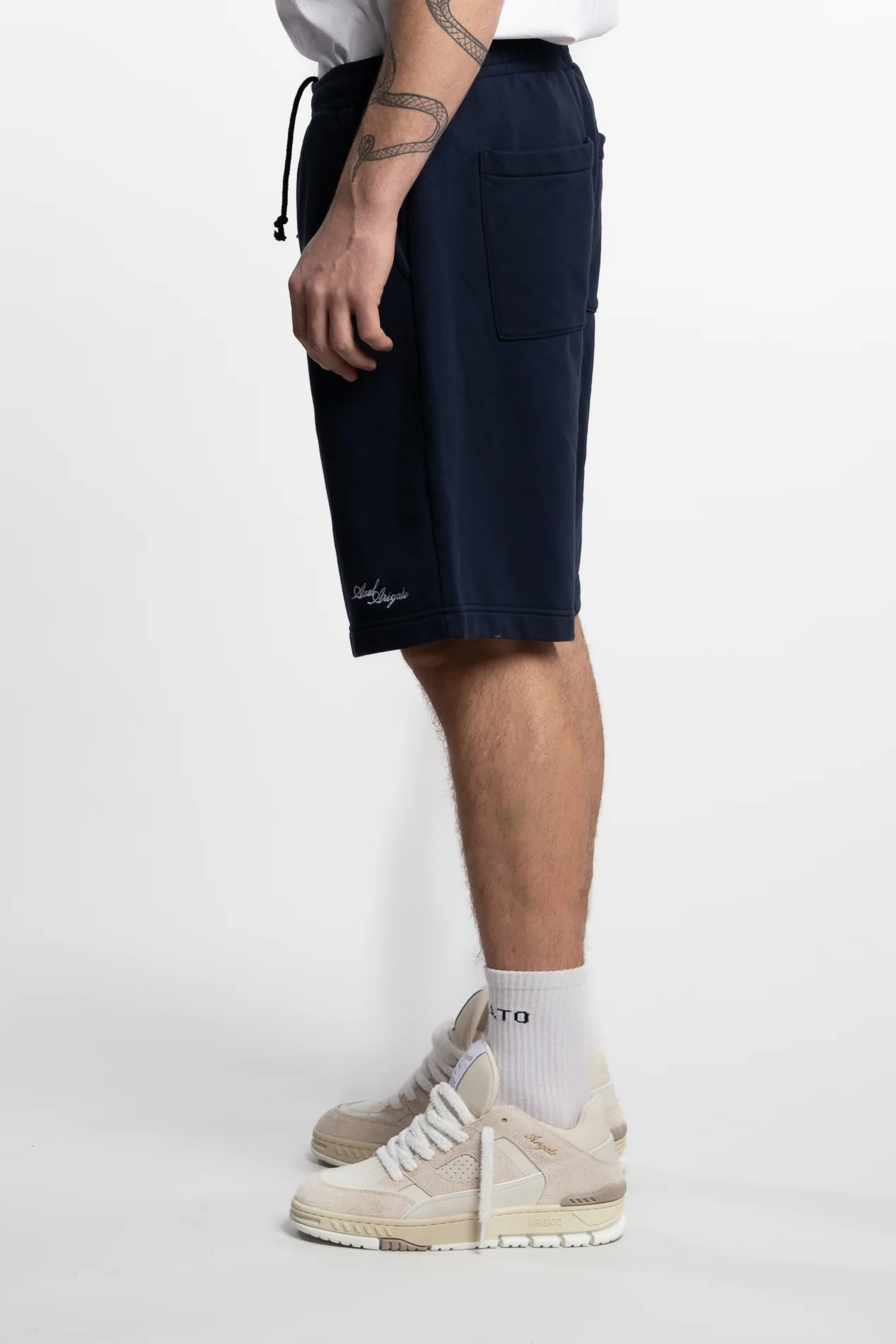 Base Sweat Shorts Navy - Image 2