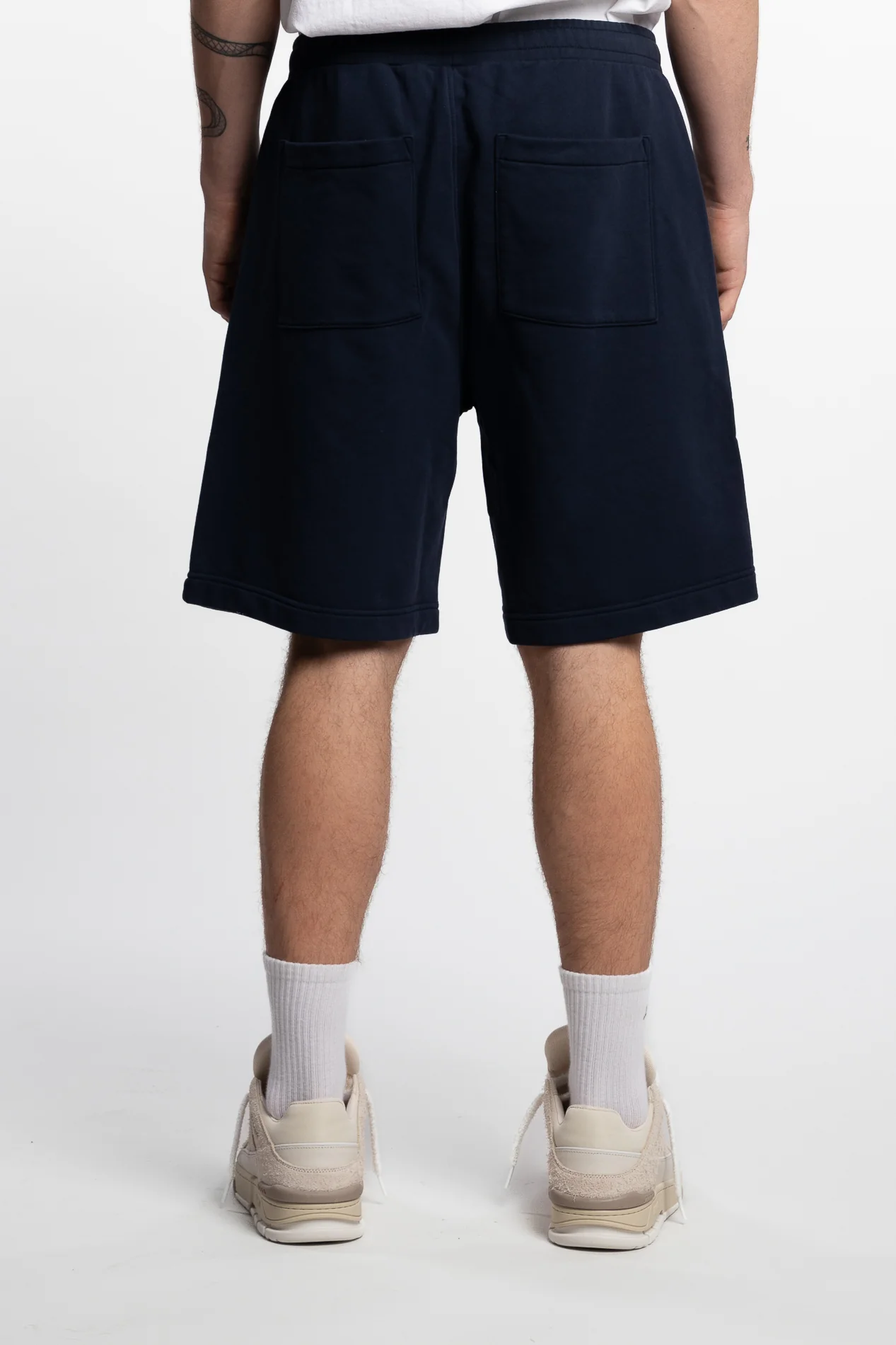 Base Sweat Shorts Navy - Image 3