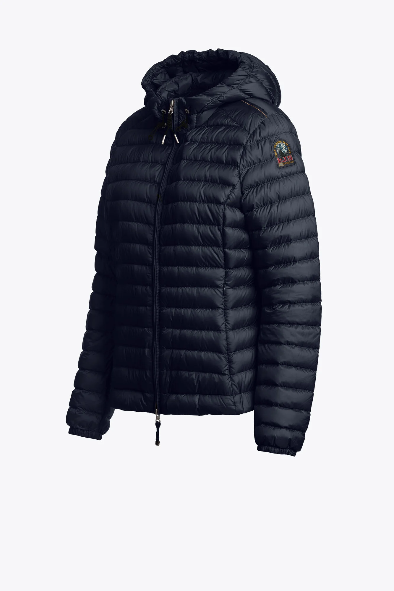 Genie Hooded Down Jacket- Blue Navy - Image 2