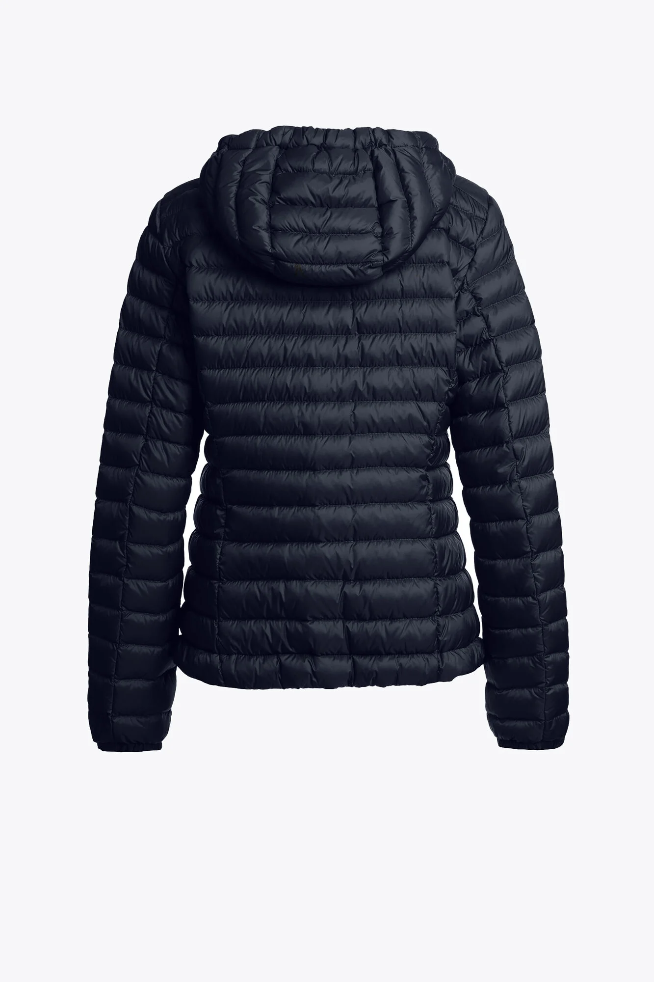 Genie Hooded Down Jacket- Blue Navy - Image 3