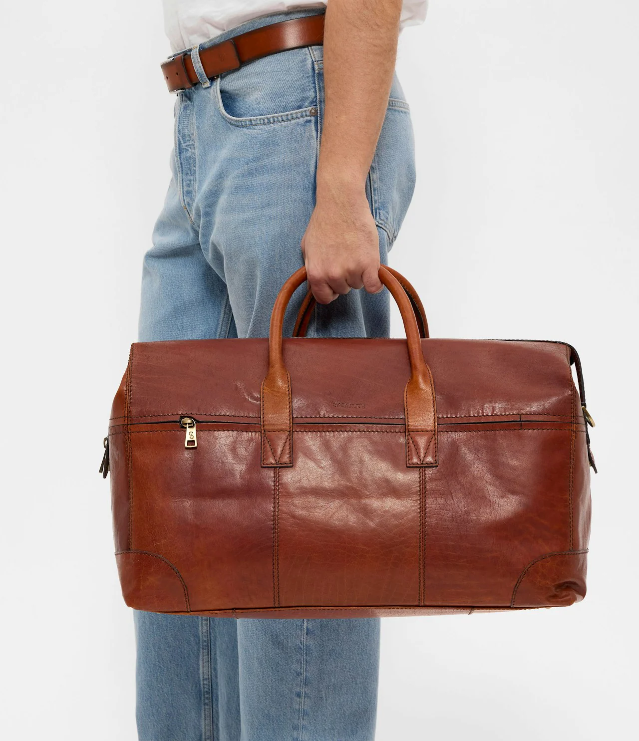 Metz Weekend Bag Brown - Image 2