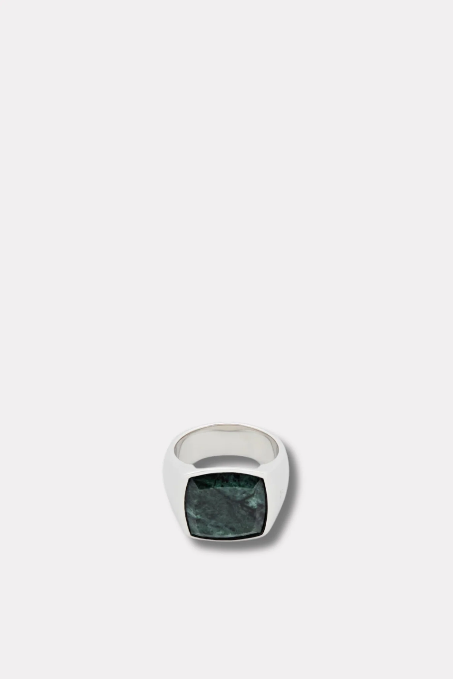 Men's Cushion Green Marble
