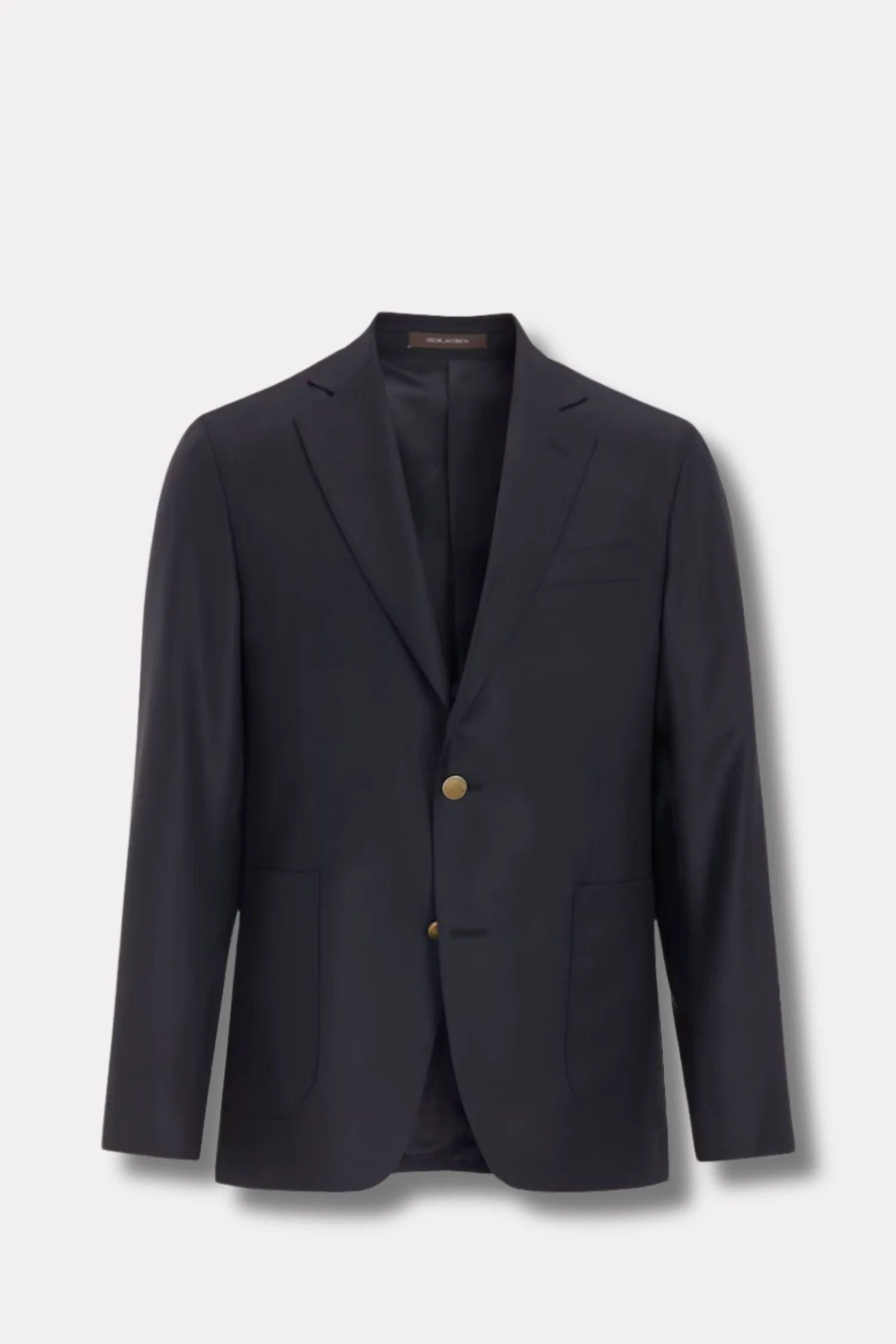 Fogerty Regular Fit Structured Blazer Navy