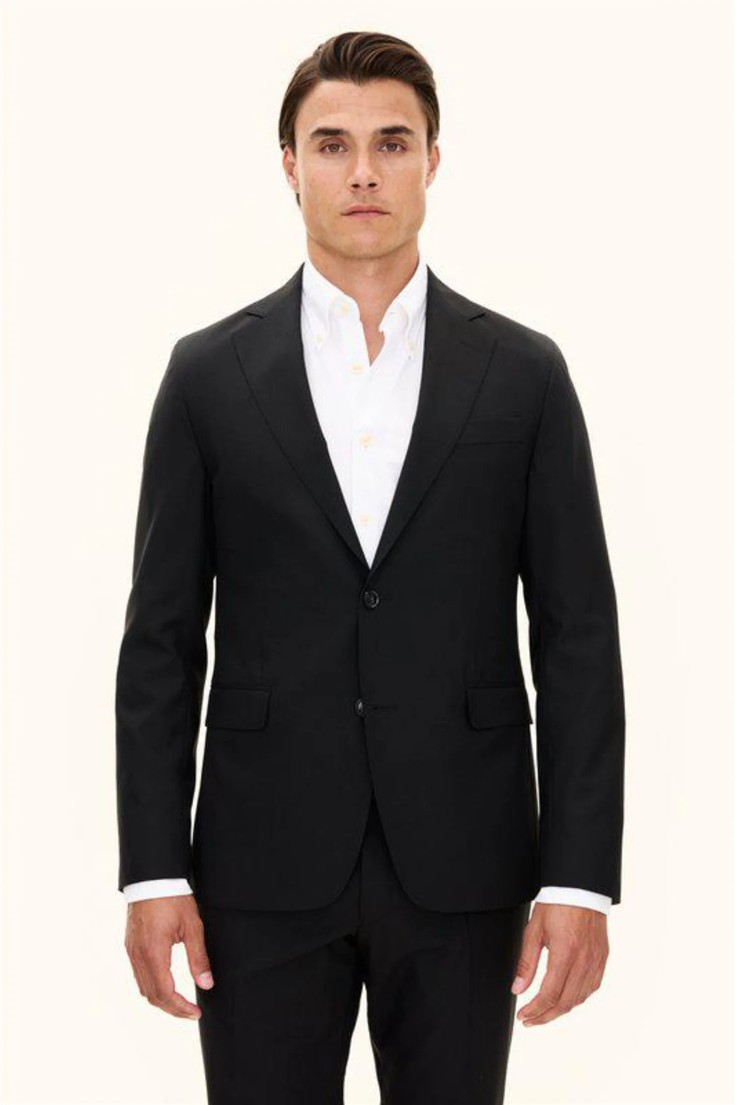 Ego Slim Fit Wool Blazer Black - Image 2