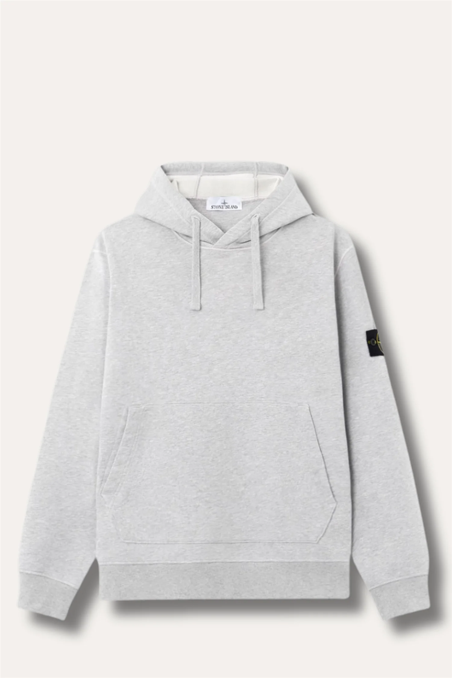 6100062 Organic Mélange Cotton Fleece Dust Grey Melange