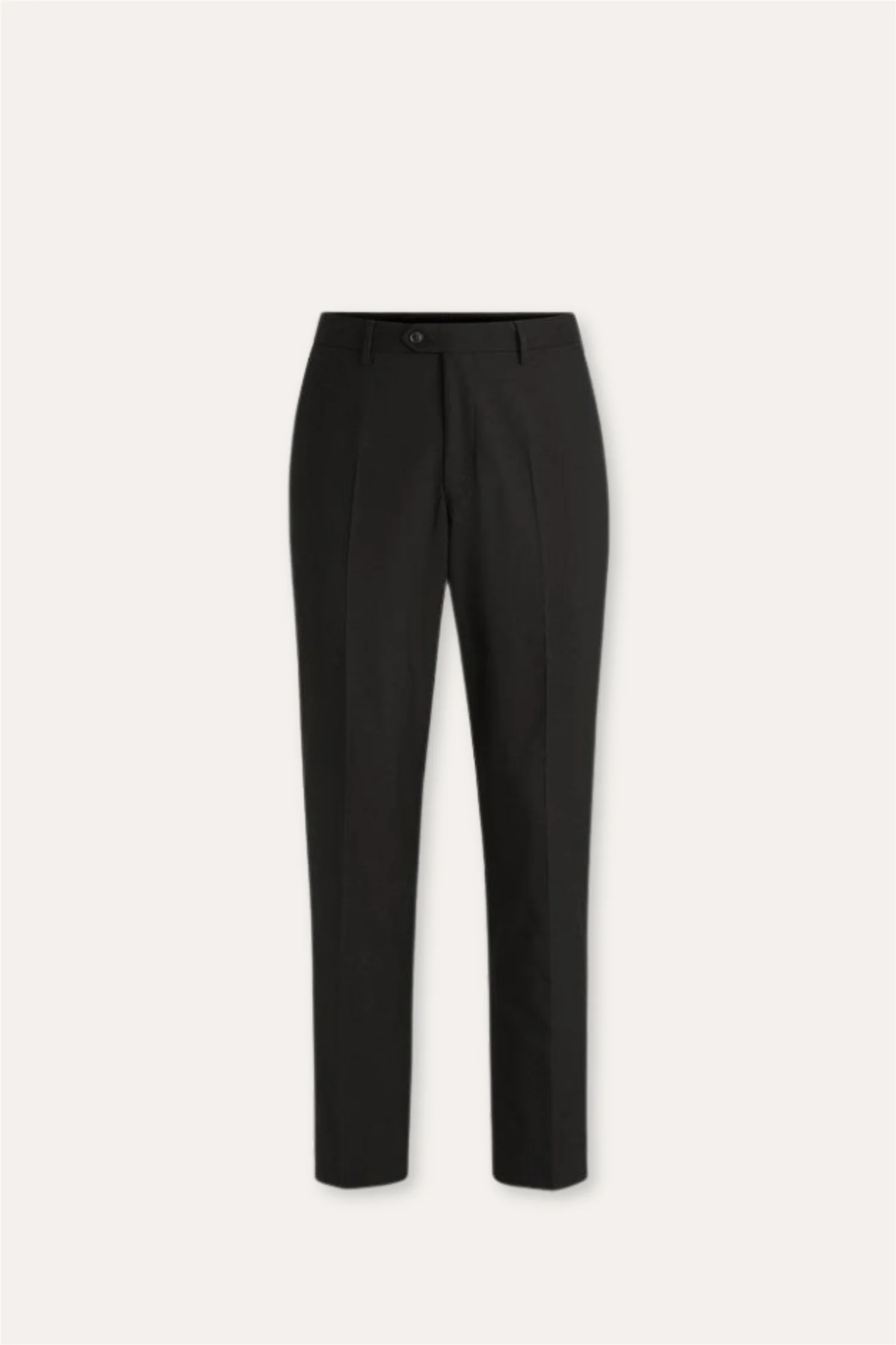 Dandy Regular Fit Wool Trousers Black