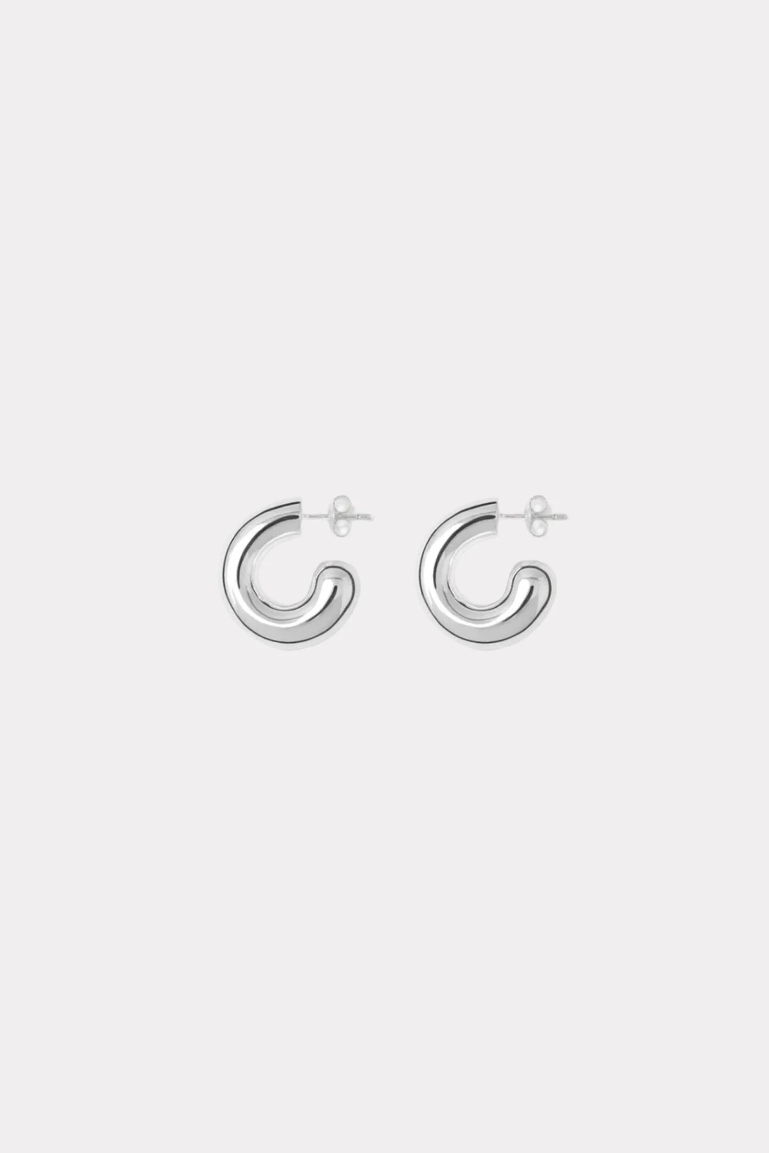 The Rose Earrings- Silver