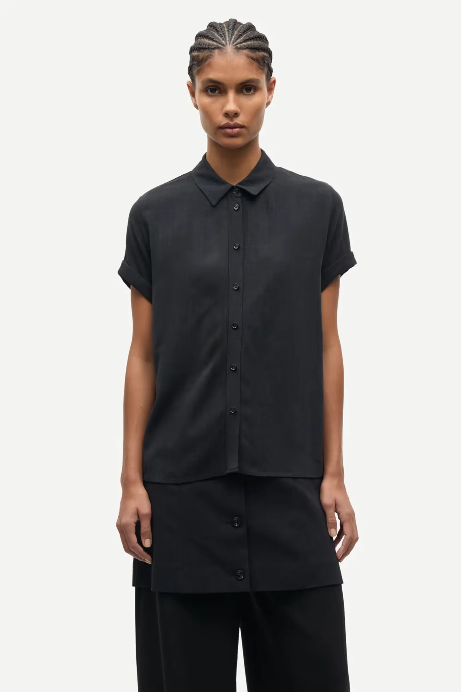 Samajana ss shirt 15938 - Black - Image 3