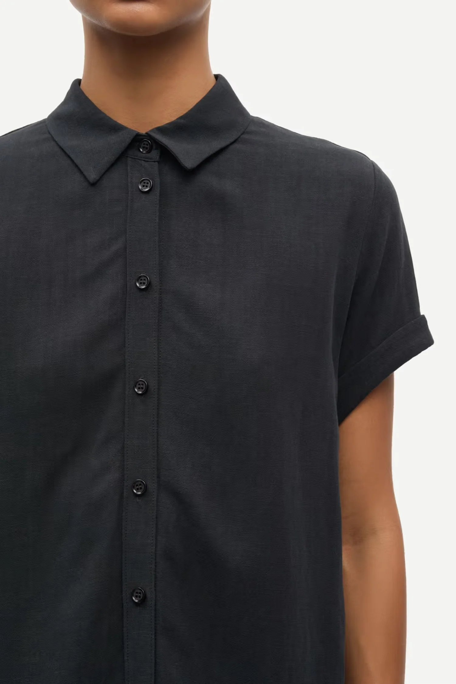 Samajana ss shirt 15938 - Black - Image 4