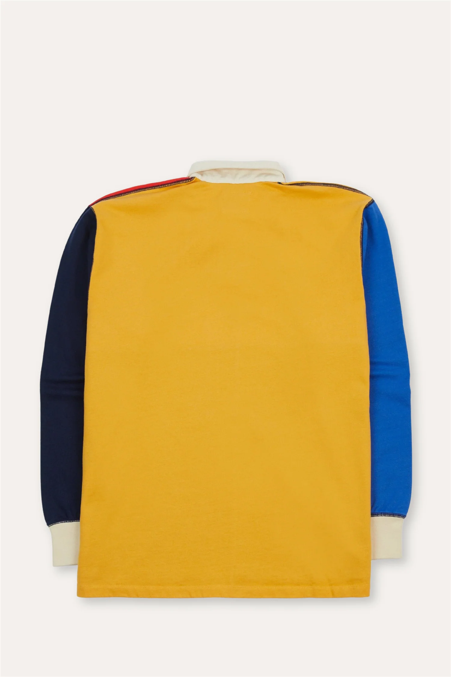 Paneled Rugby Shirt Multi Color - Image 6