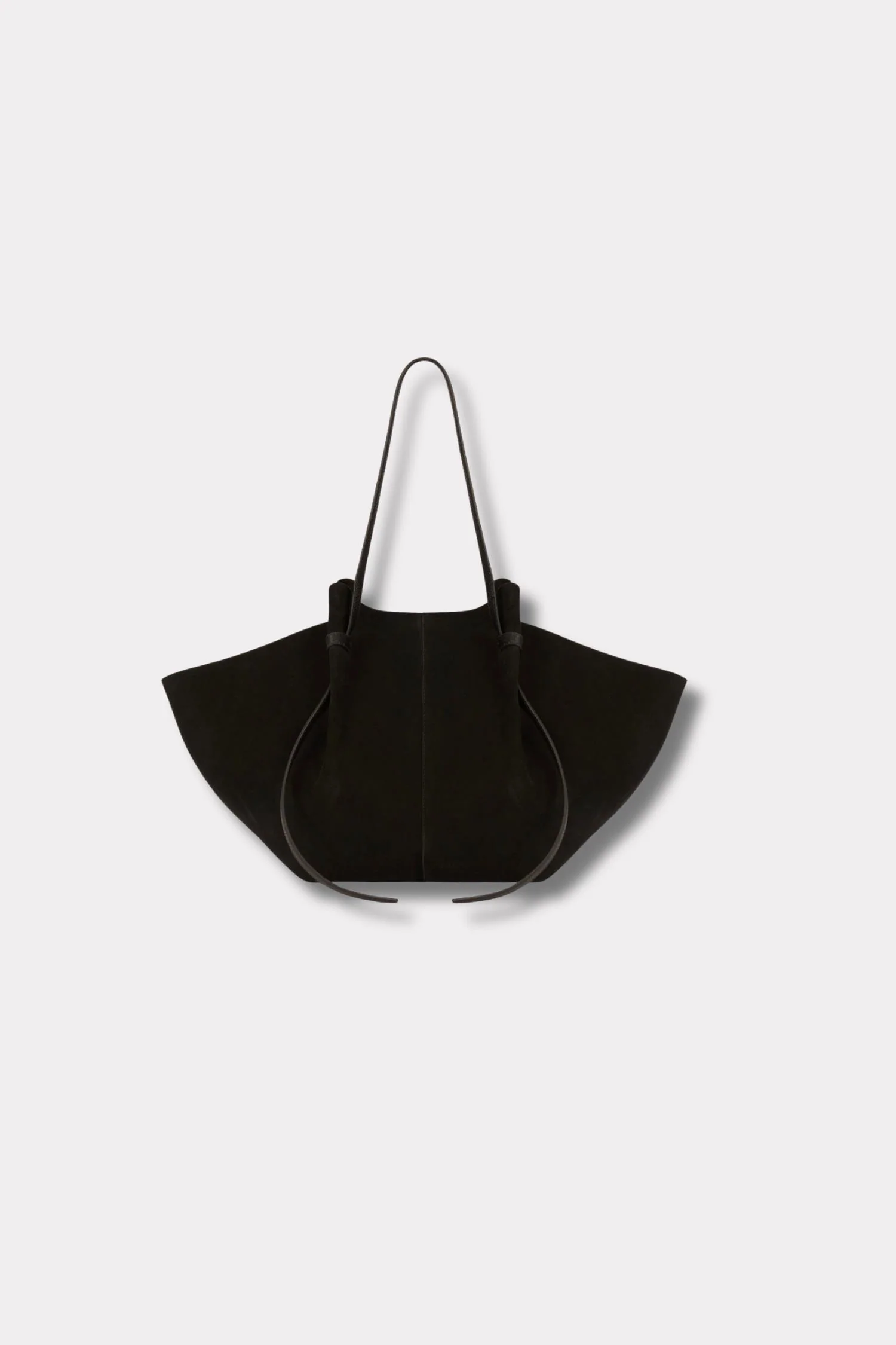 Large Mochi- Black Suede
