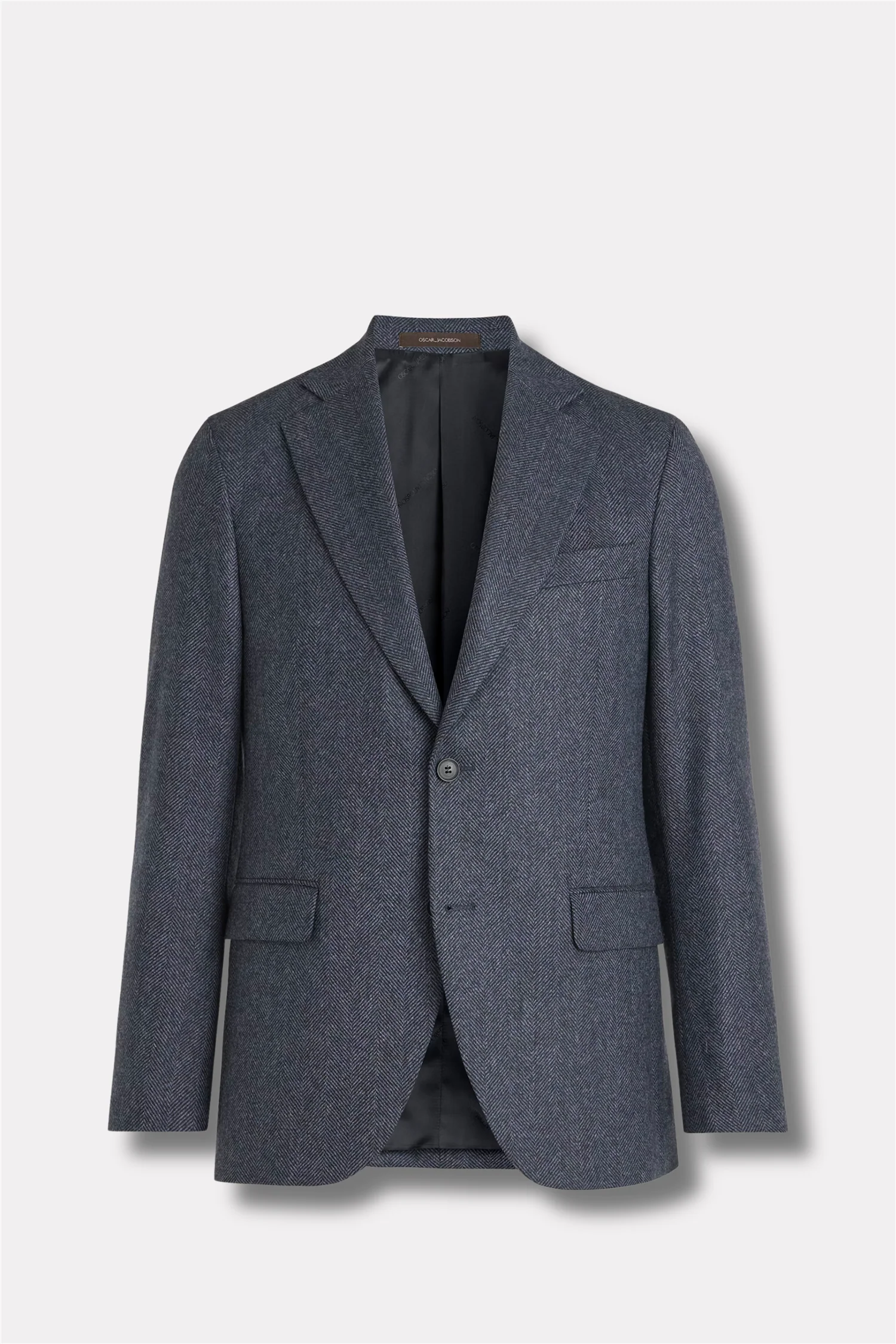 Fogerty Regular Fit Tweed Blazer Blueberry Blue