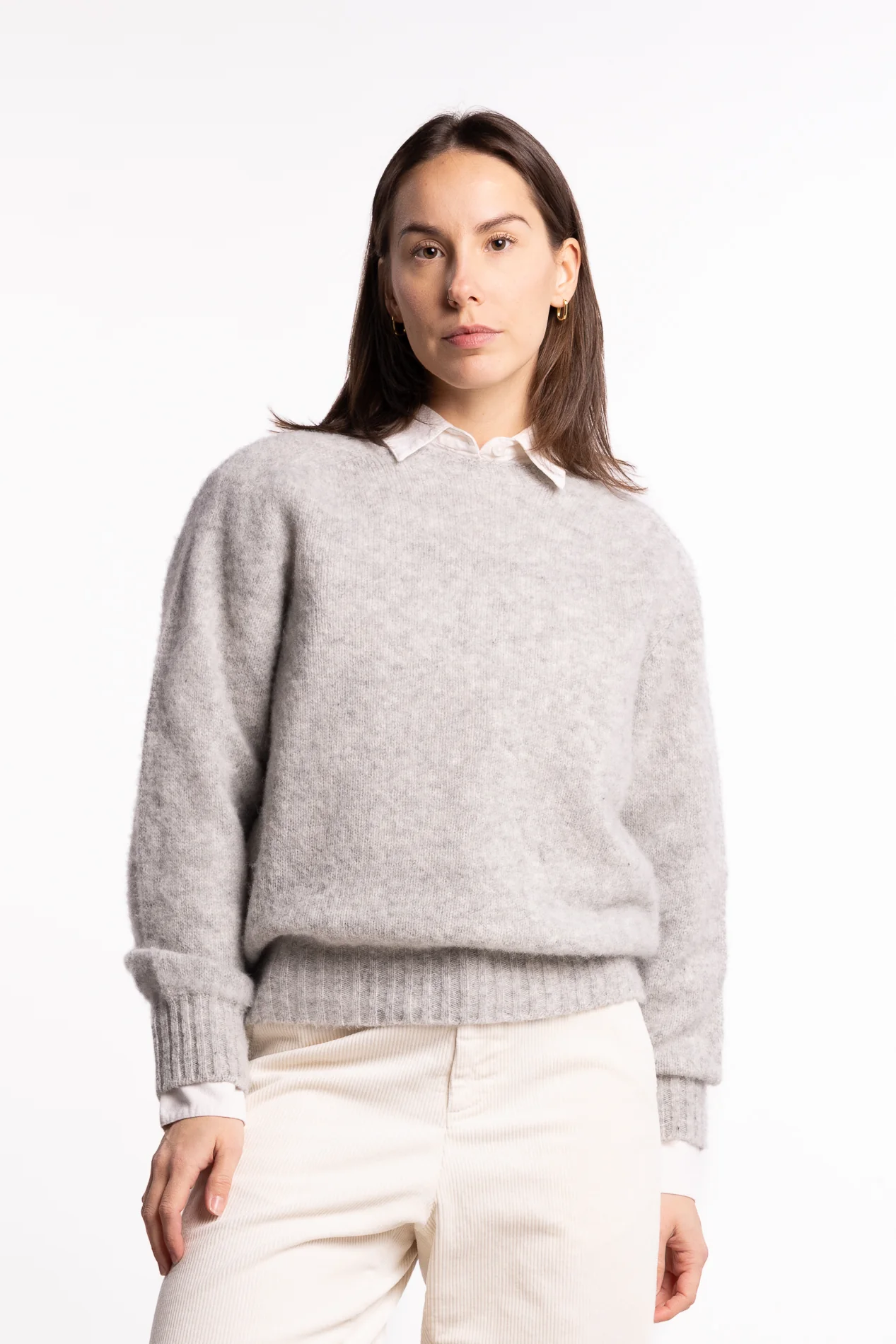 Forevernevermore Sweater- Silver