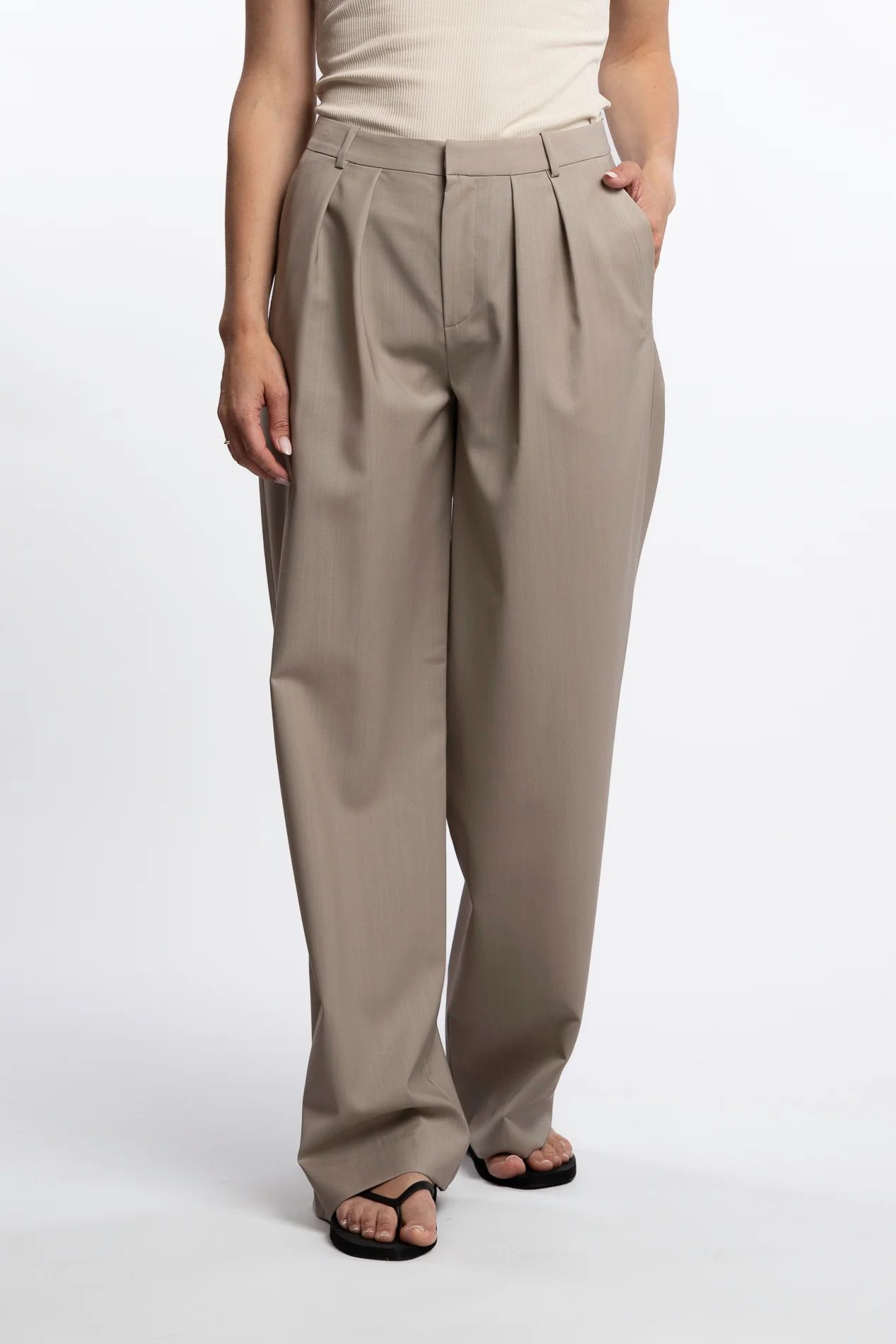 Monaco Pant- Pebble - Image 3