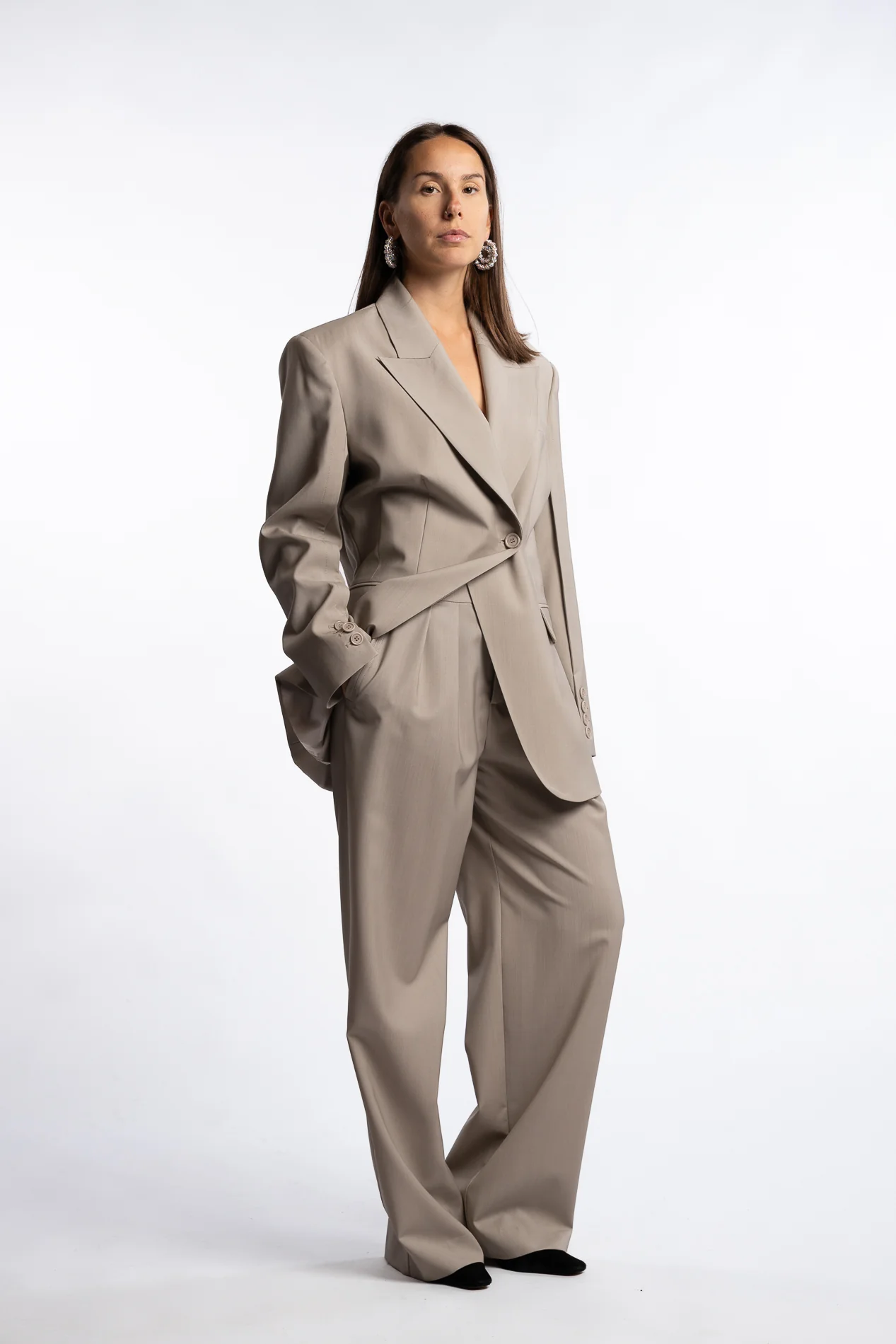 Arc Blazer- Pebble - Image 4