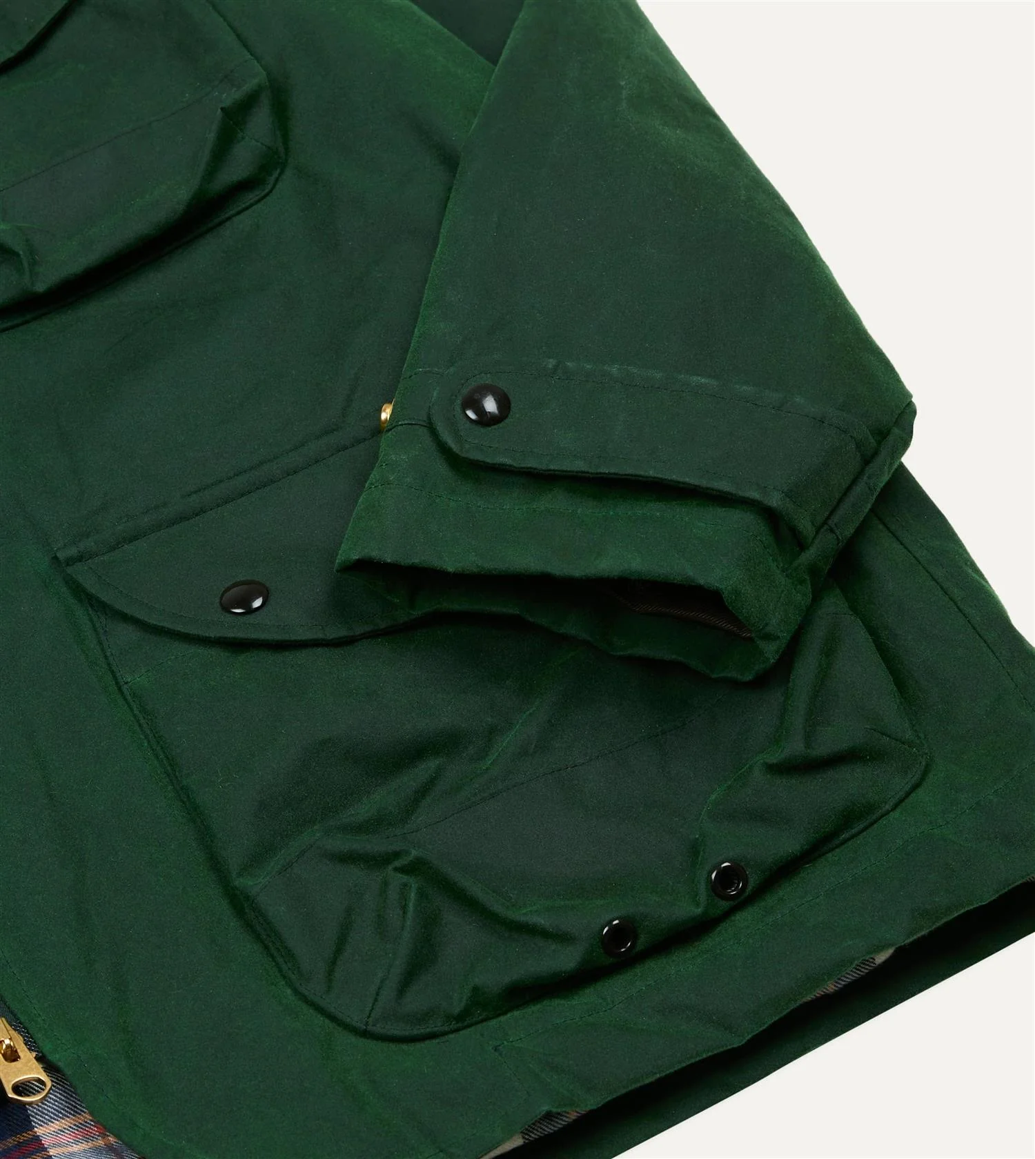 Waxed Coverall Emerald Green - Image 7