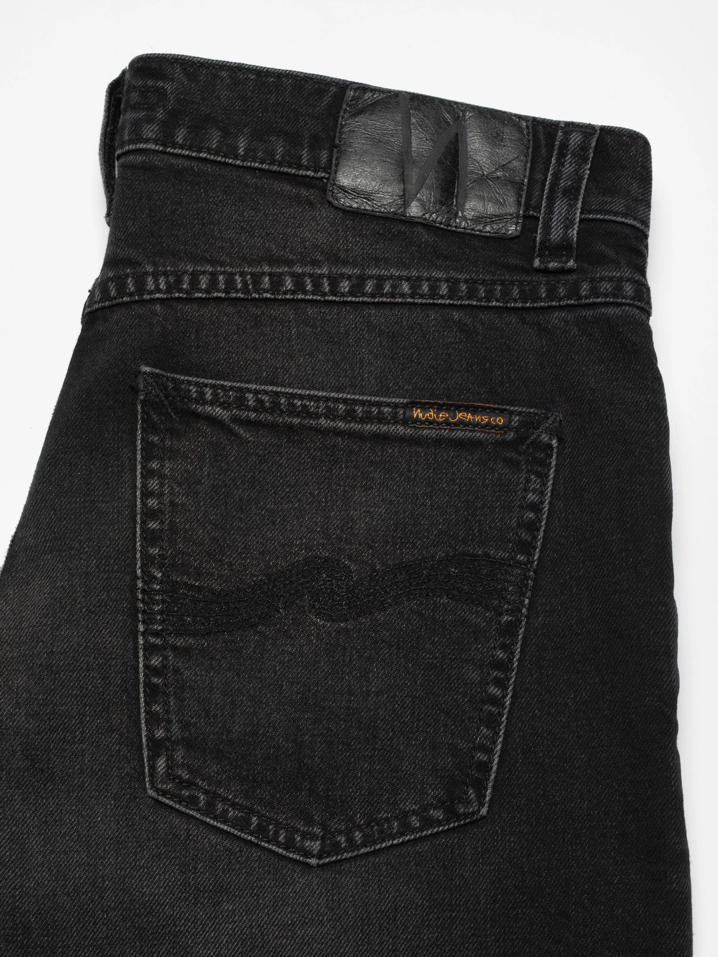 Solid Ollie Slim Fit Jeans Black Force - Image 5