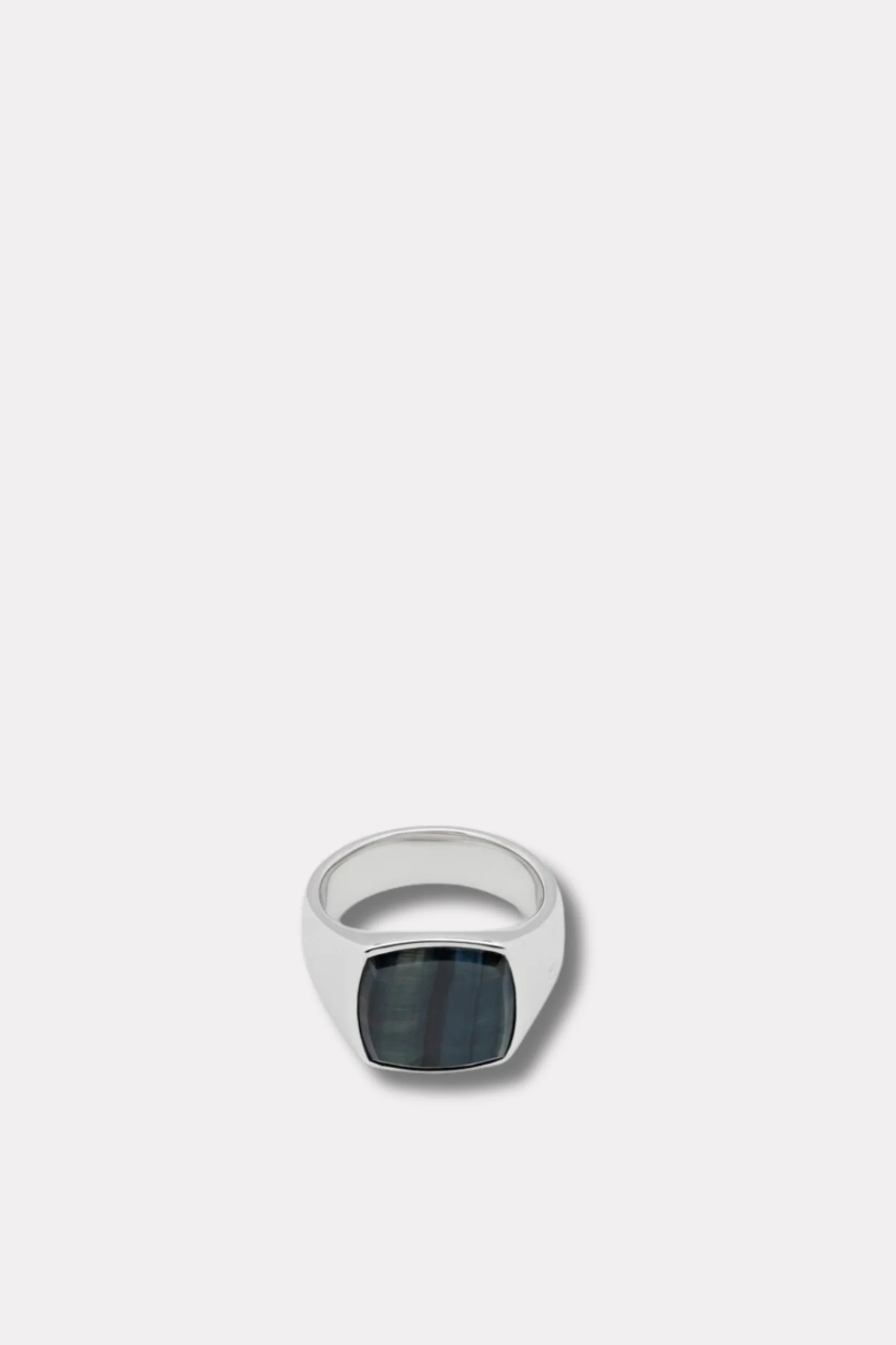 Men's Cushion Black Larvikite