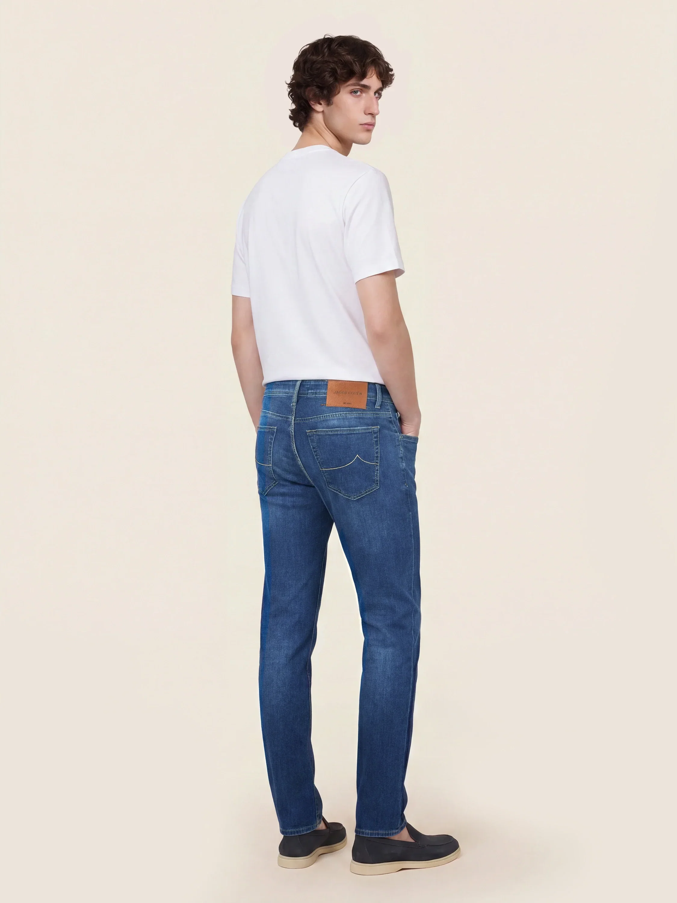 Nick Slim Fit Jeans Medium Blue - Image 3