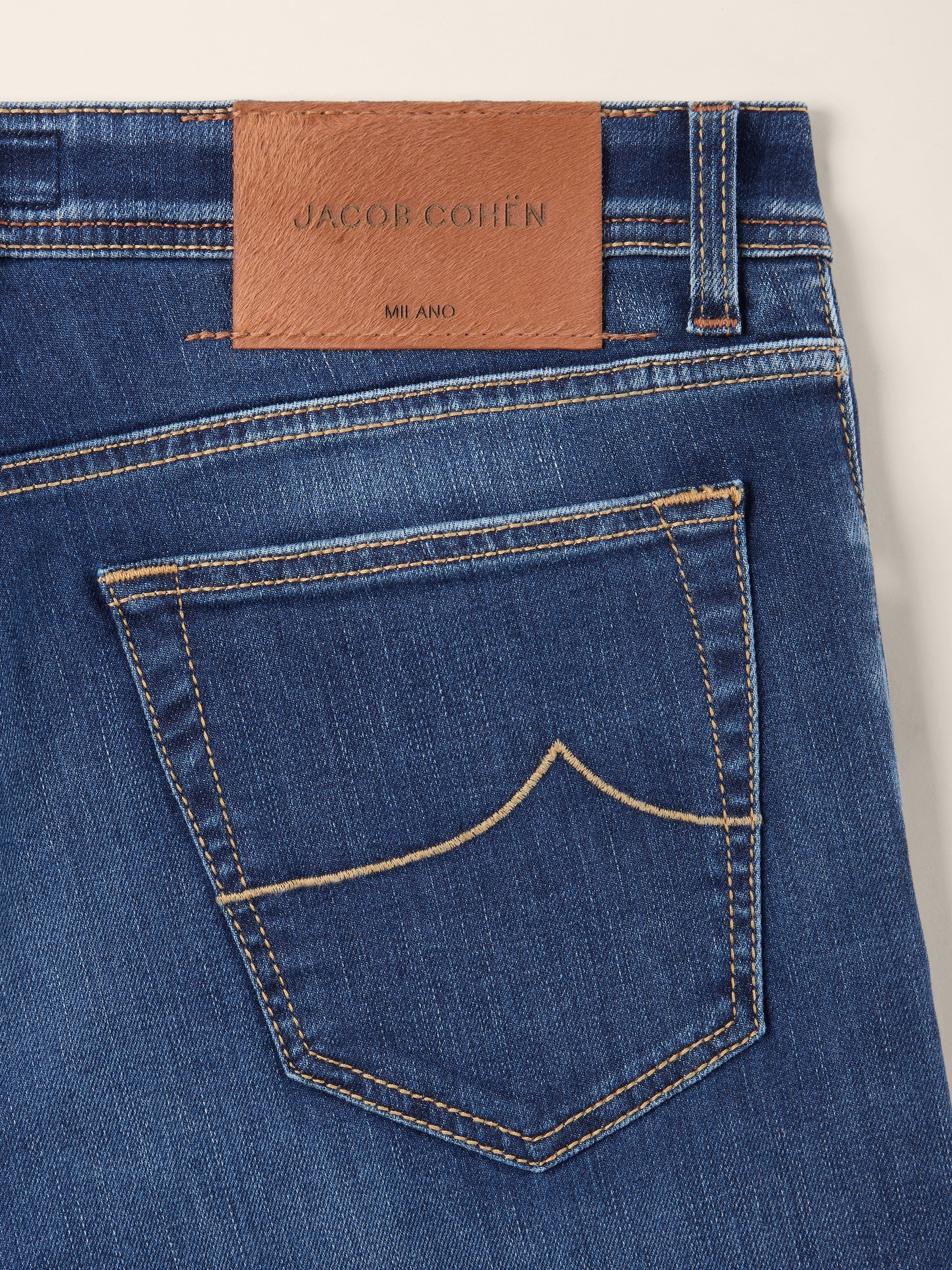 Nick Slim Fit Jeans Medium Blue - Image 4