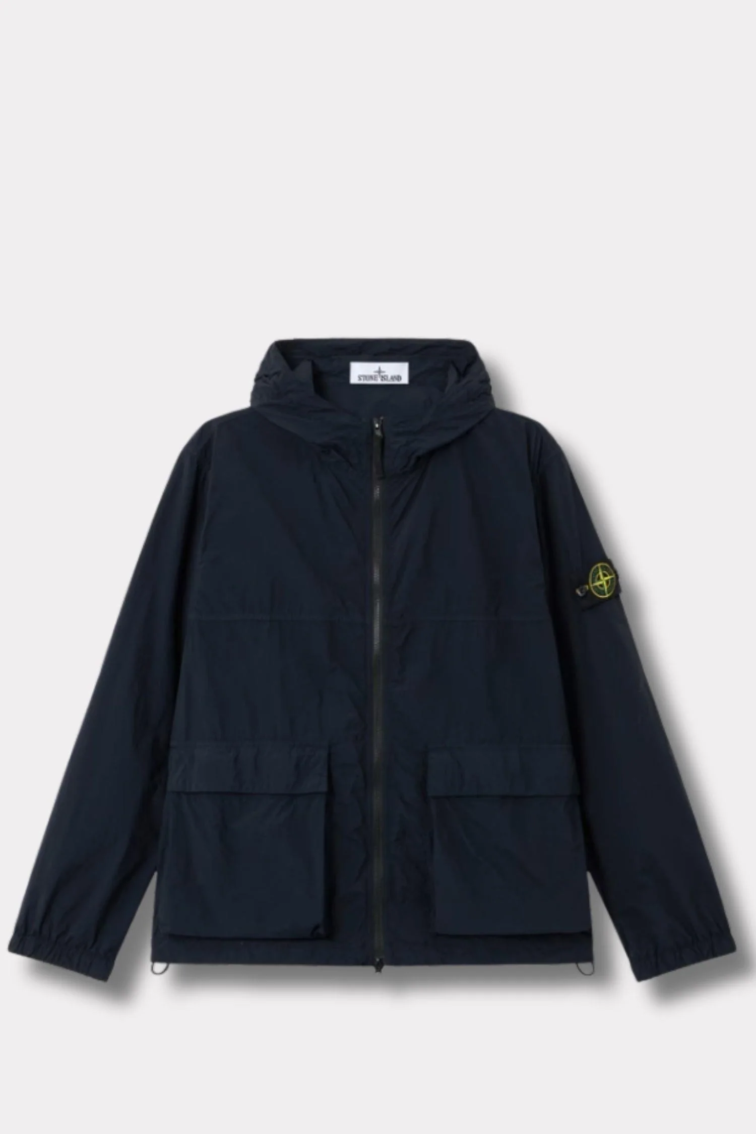 4100112 Nylon Smerigliato-TC Short Parka Navy