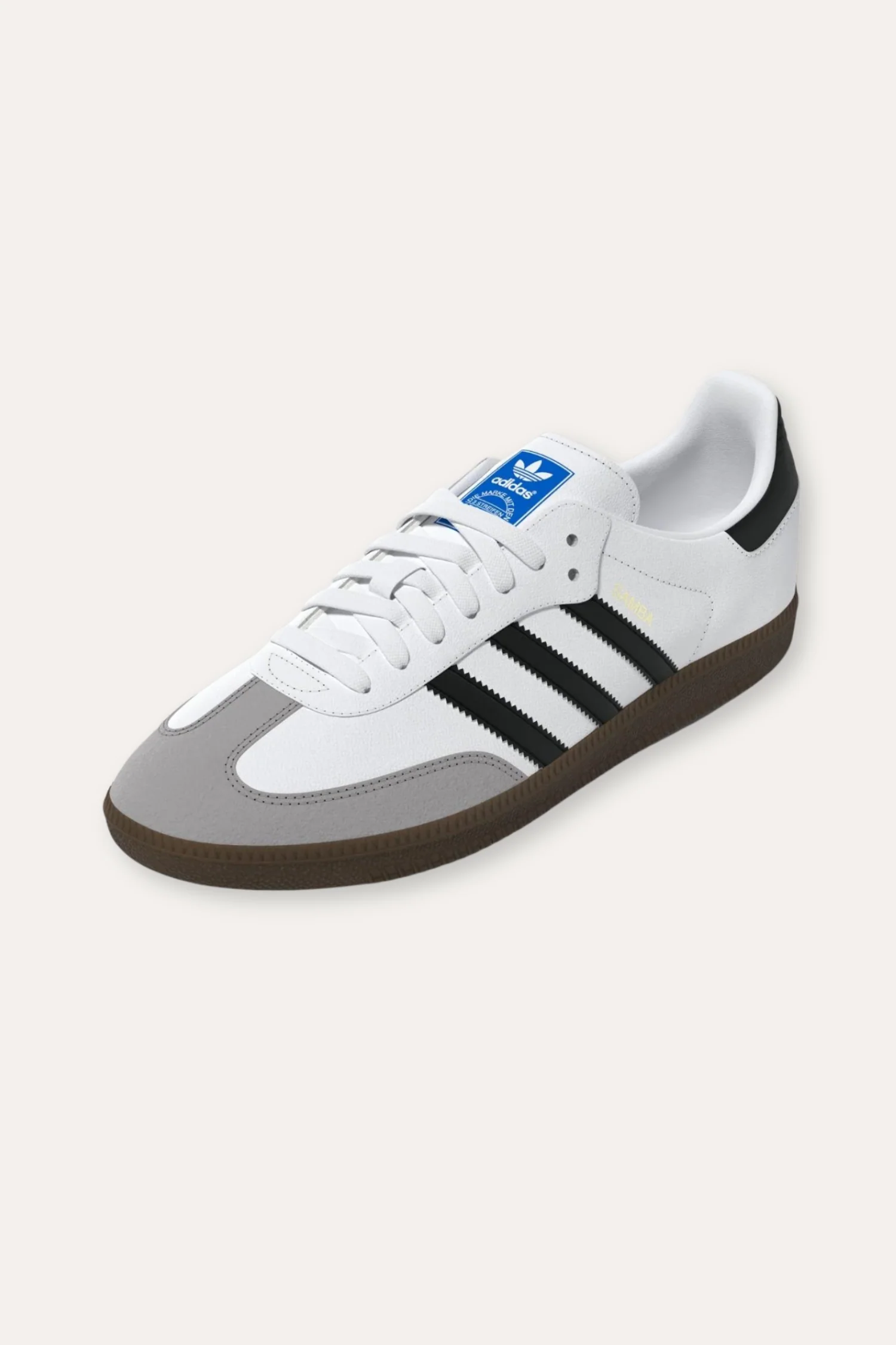 Women's Samba OG B75806- Ftwht/Cblack/Cgrani - Image 4