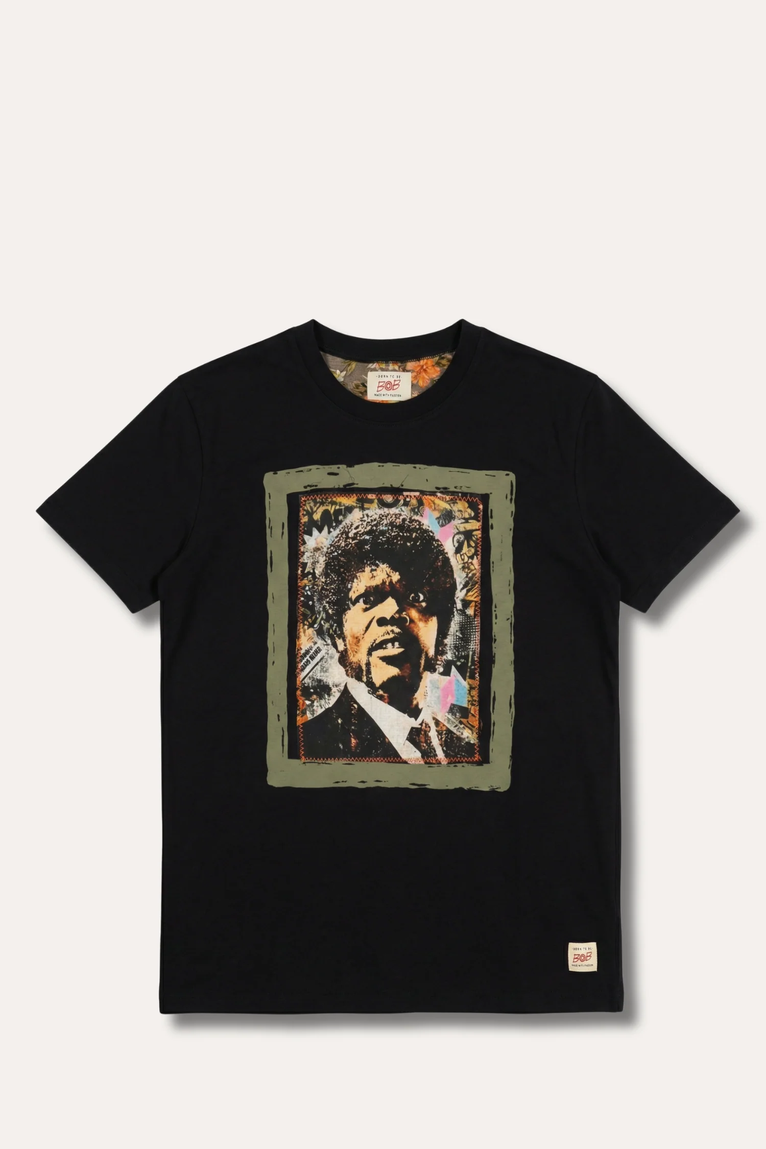 Printed Icon T-Shirt Black Samuel