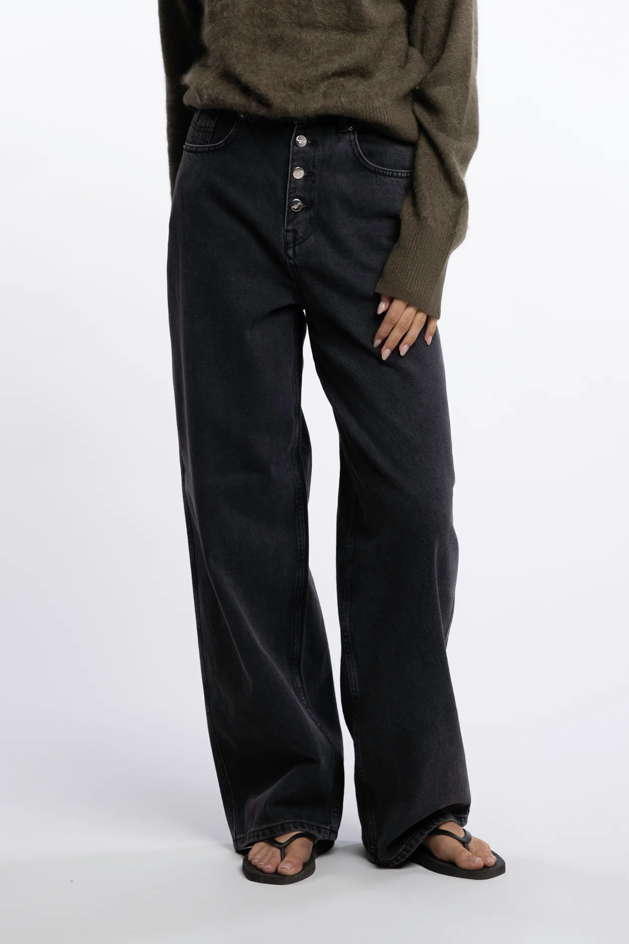 Loose Pant- Washed Black - Image 3