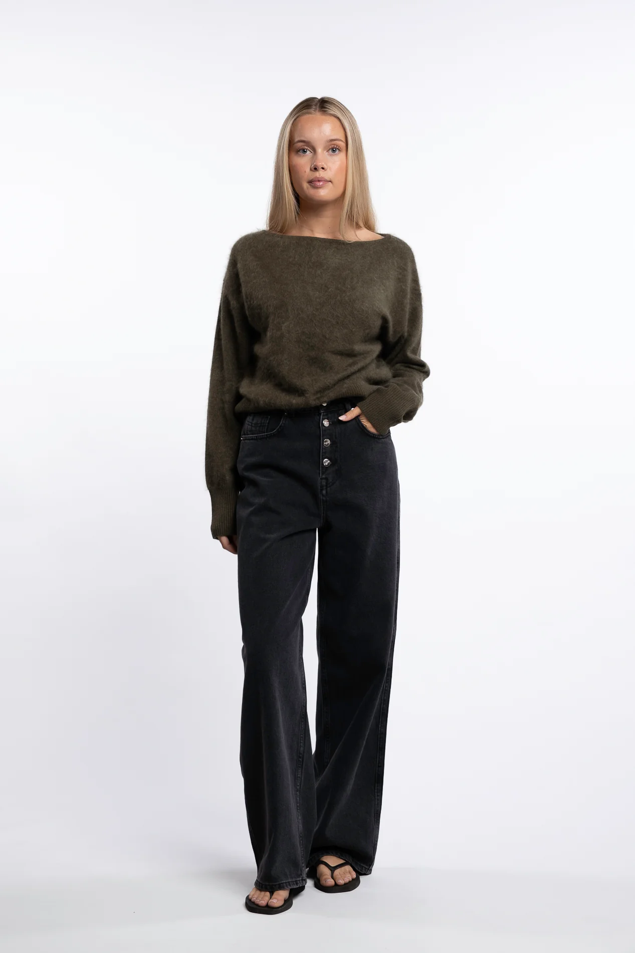 Loose Pant- Washed Black - Image 7