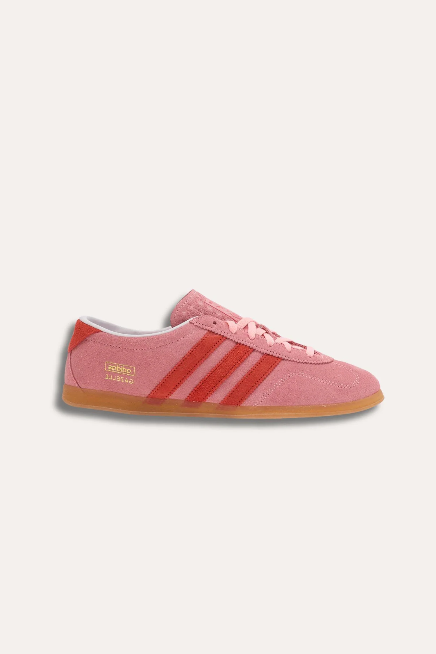 Women's Gazelle Lo Pro IH6945- Pinspa/ Red/ Gum3