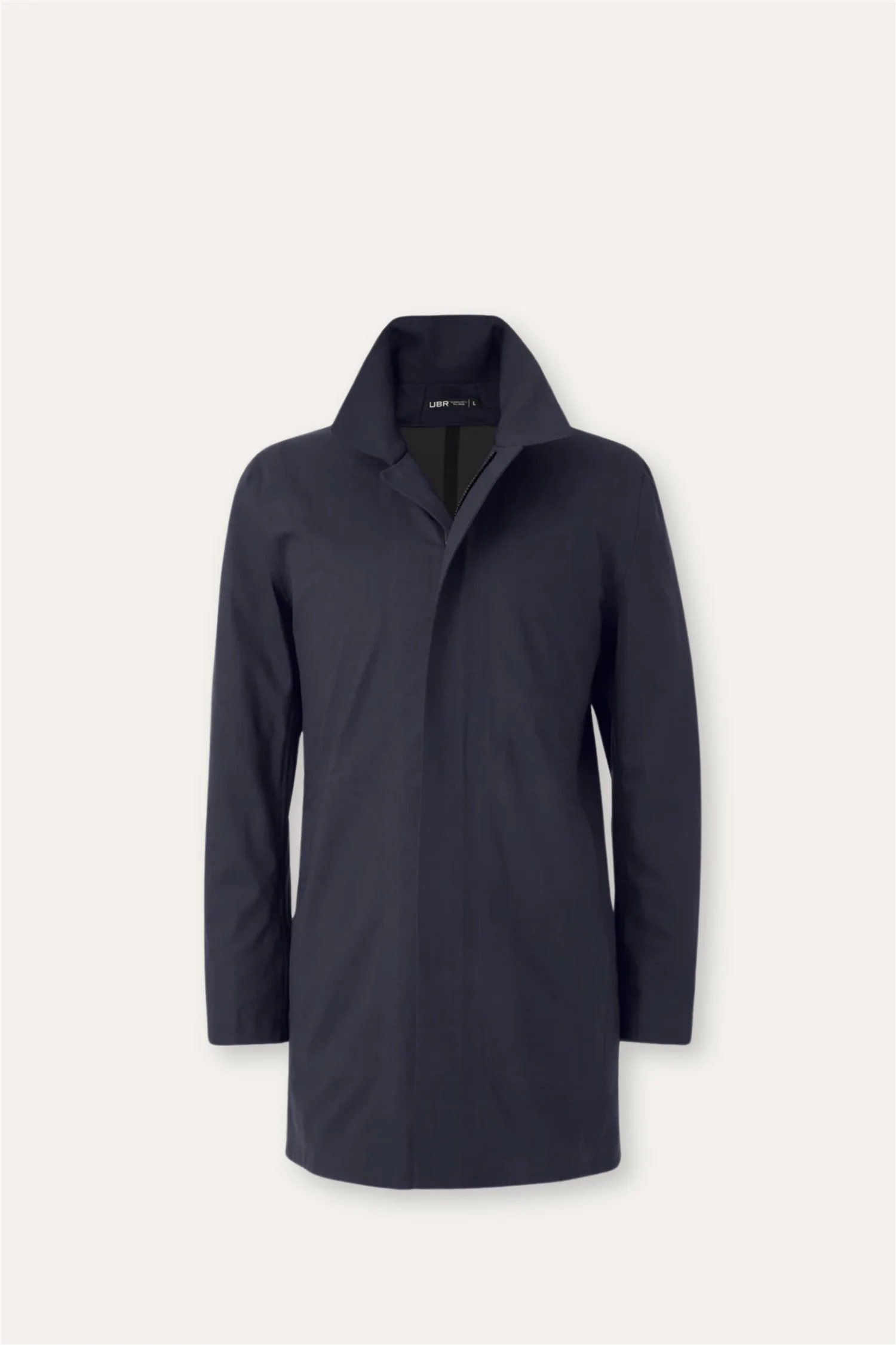 Sky Fall Coat Savile Navy Wool
