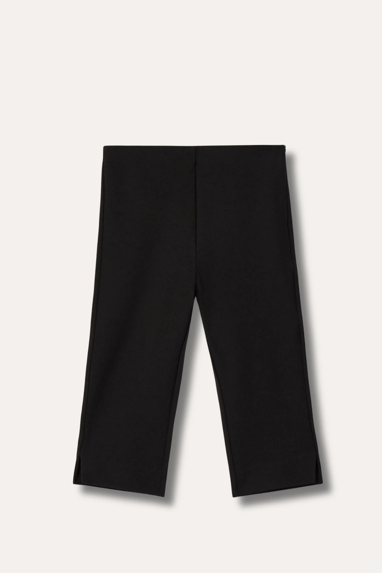 Stretch Capri Pants- Jet Black
