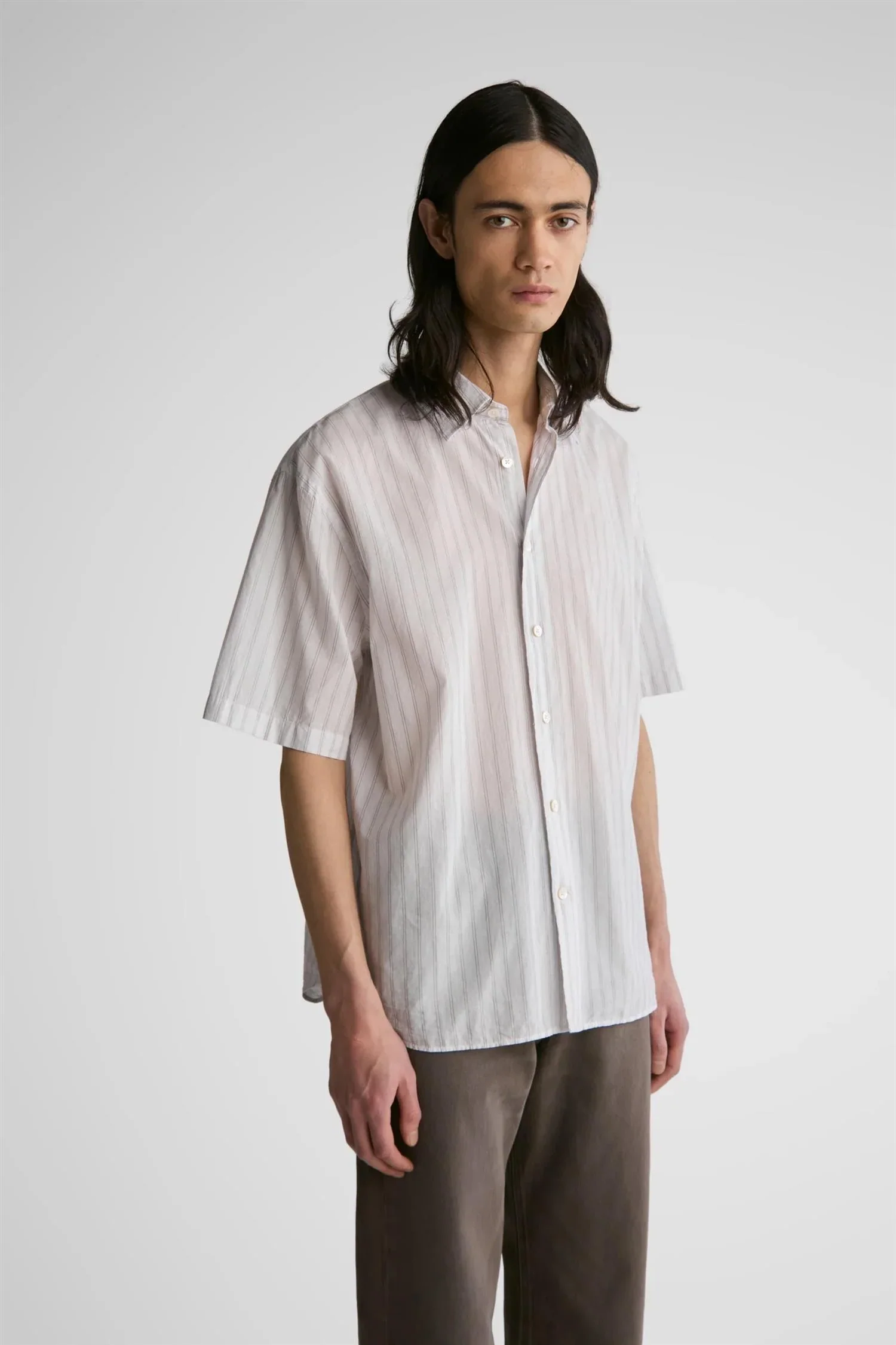 Brass Tee Voile Stripe - Image 3