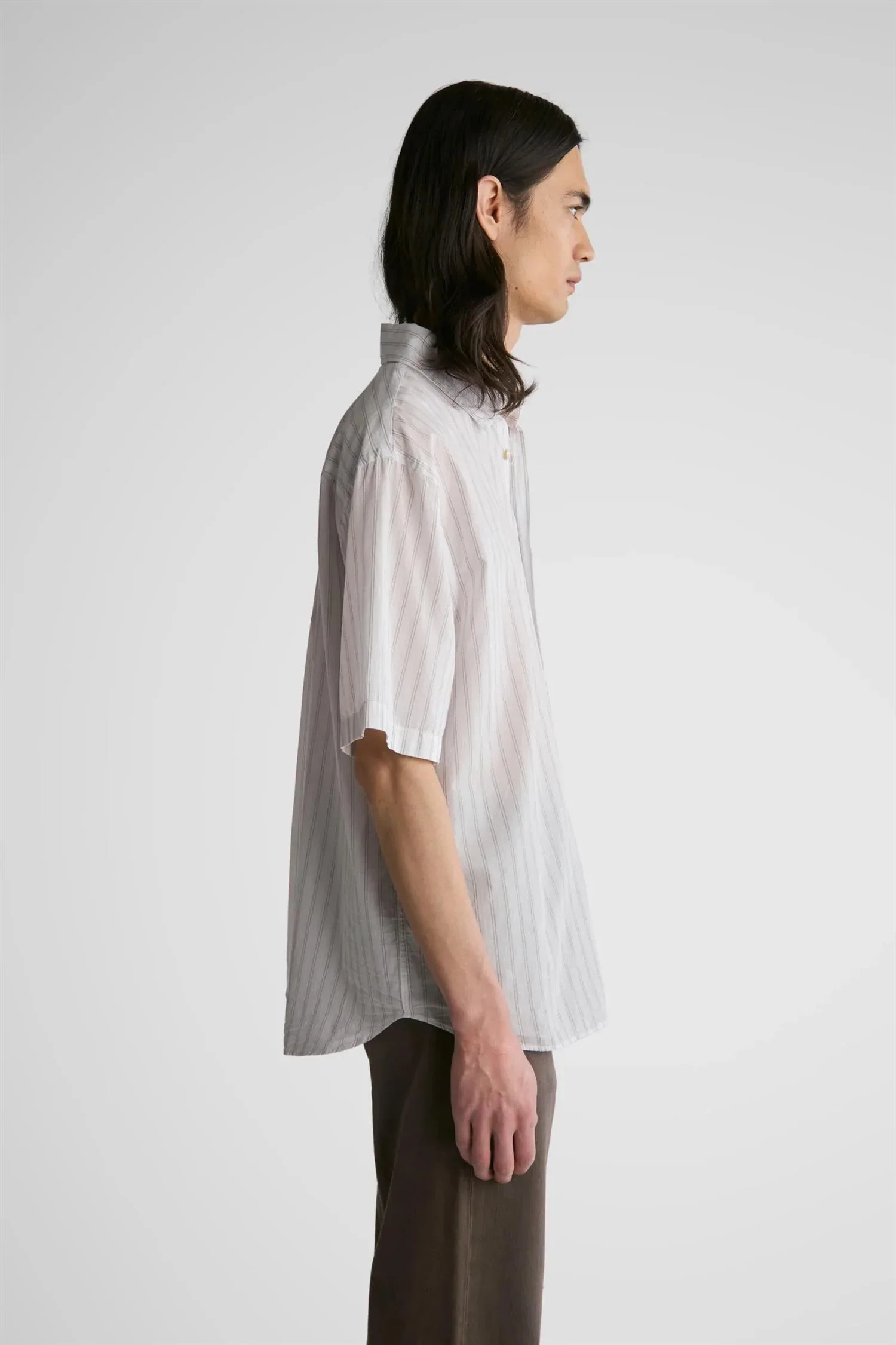 Brass Tee Voile Stripe - Image 4