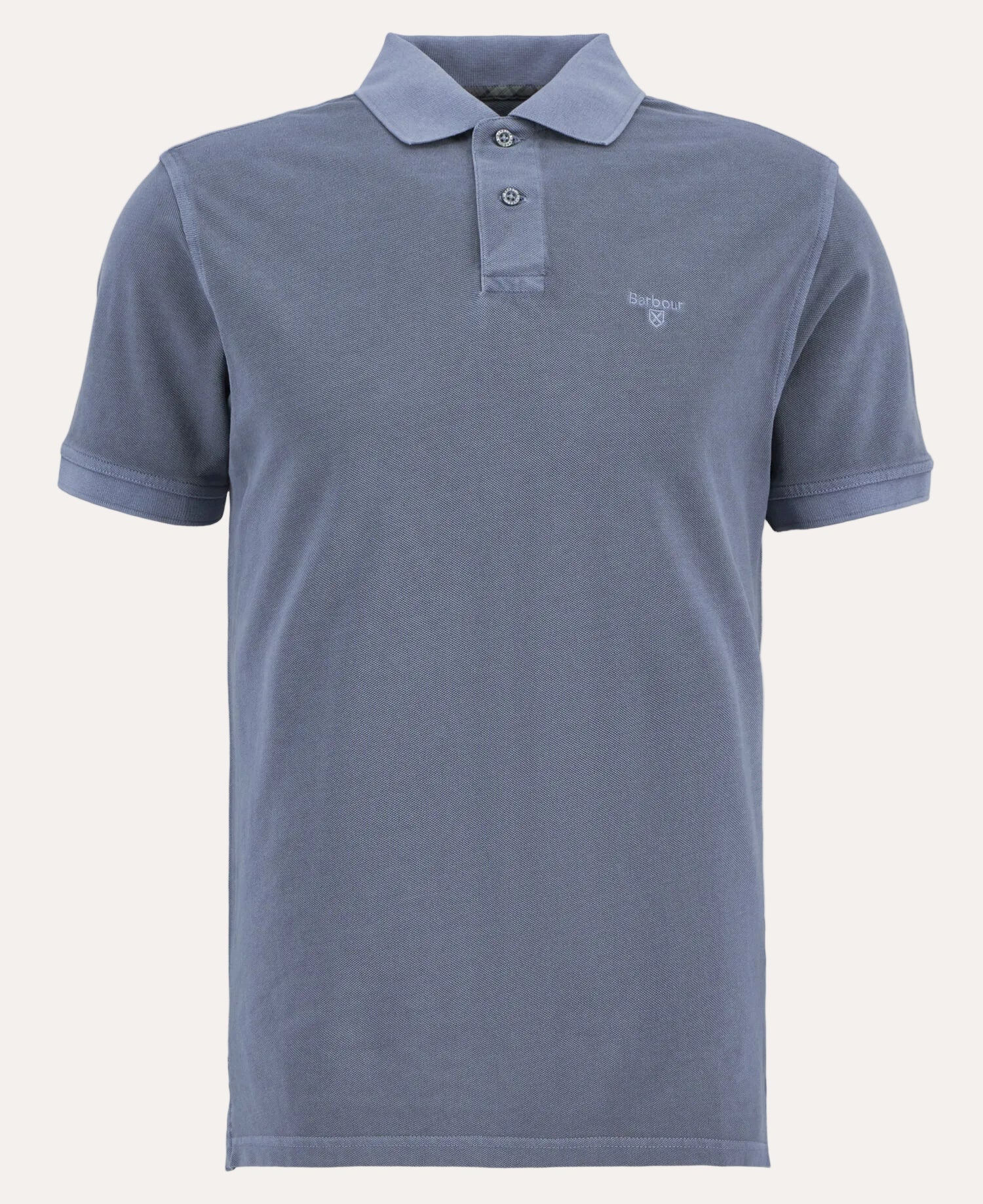 Tartan Polo Washed Blue - Image 5