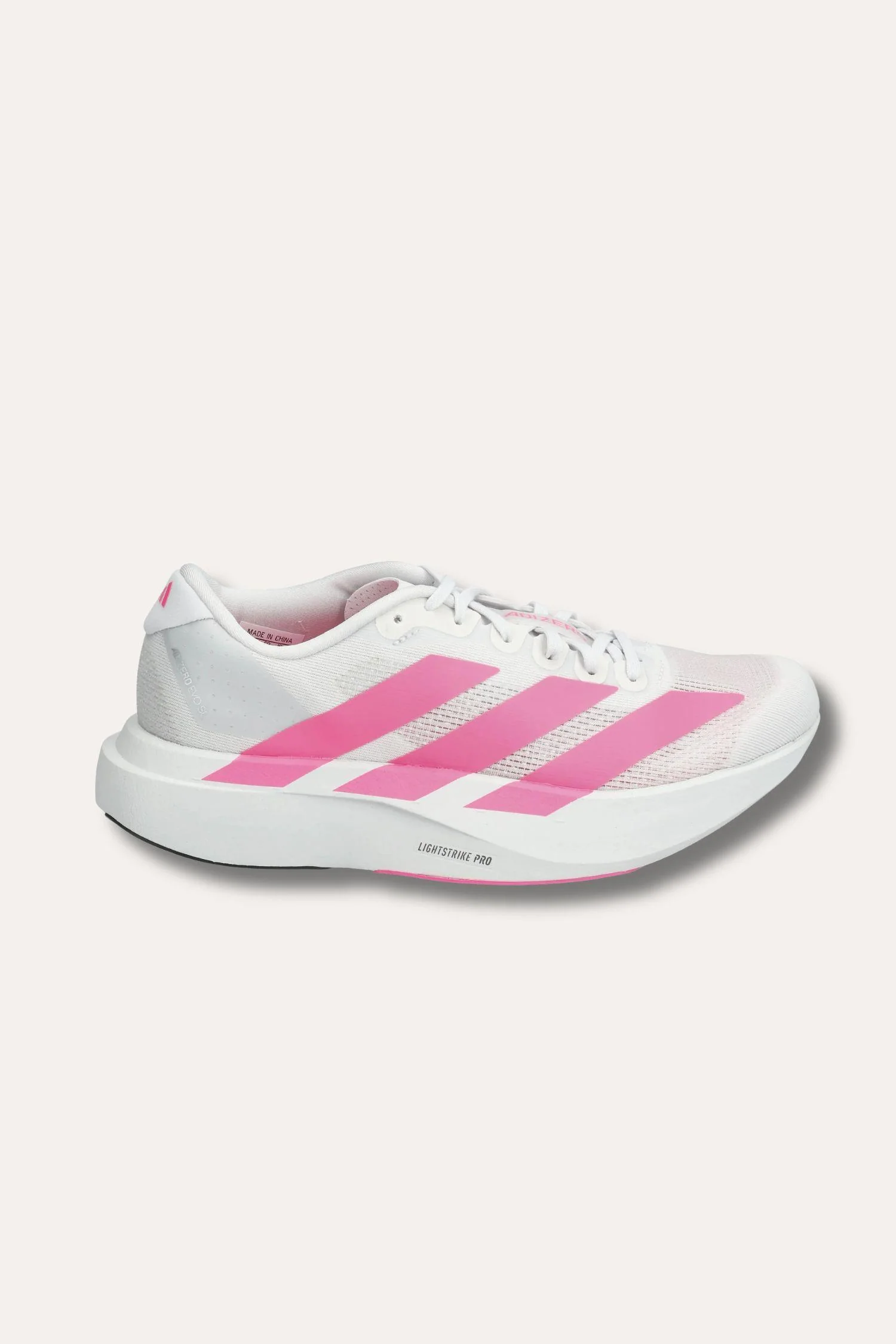 Women's Adizero Evo SL KI6960- Ftwwht/ Blipnk/ Purrub