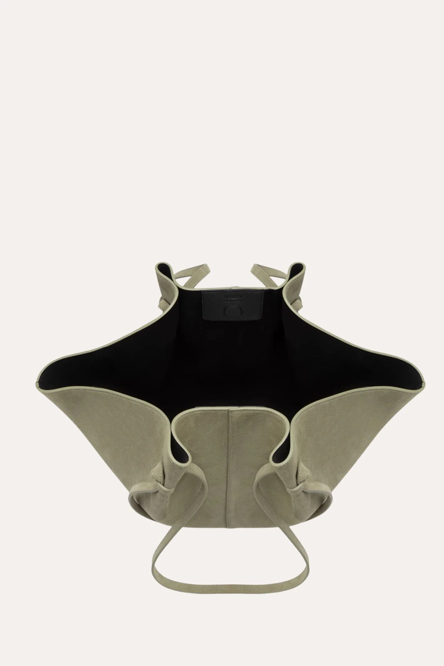 Large Mochi- Olive Suede - Image 2