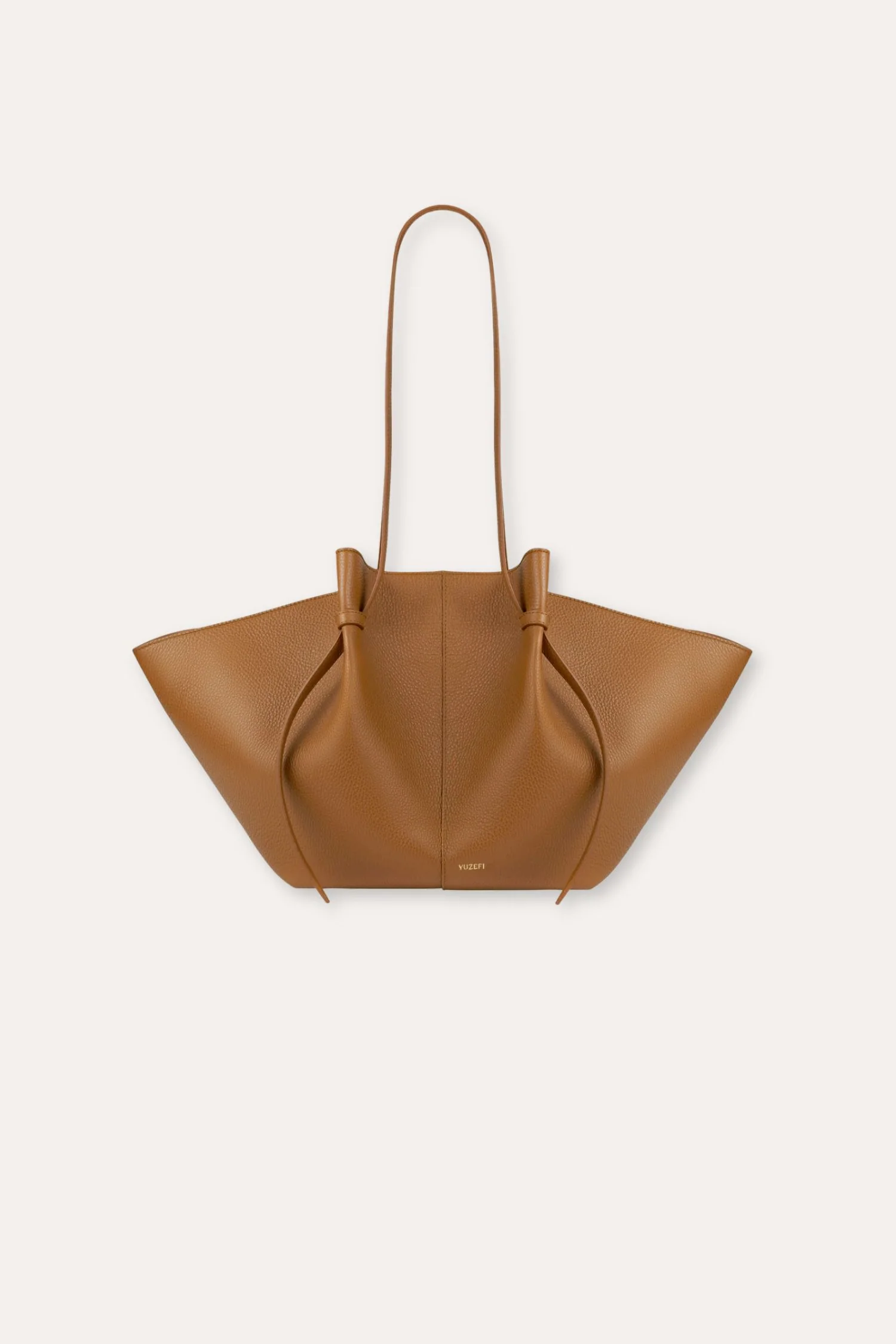 Large Mochi- Hazel Pebble Grained Leather