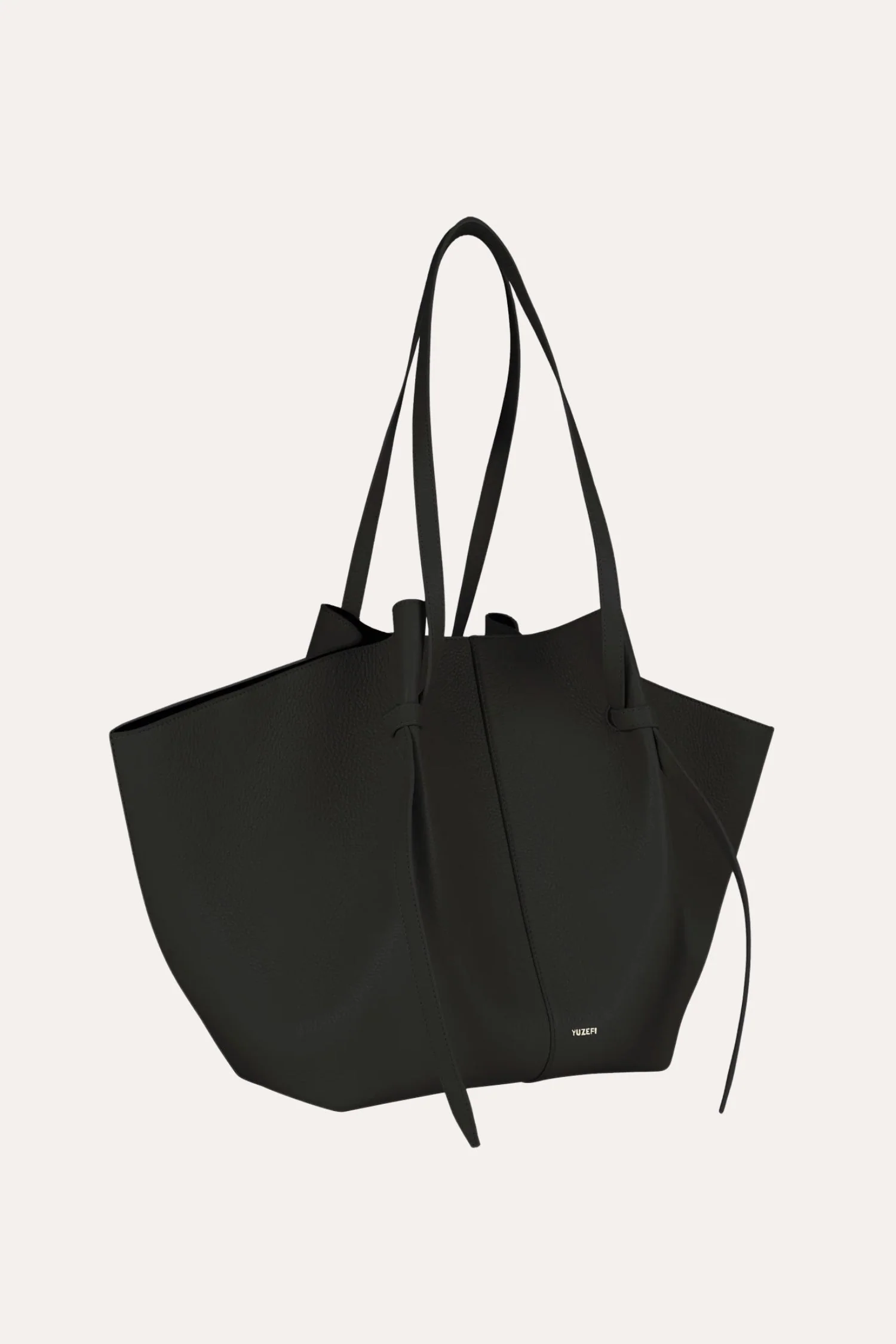 XL Mochi - Black Pebble Grained Leather - Image 4