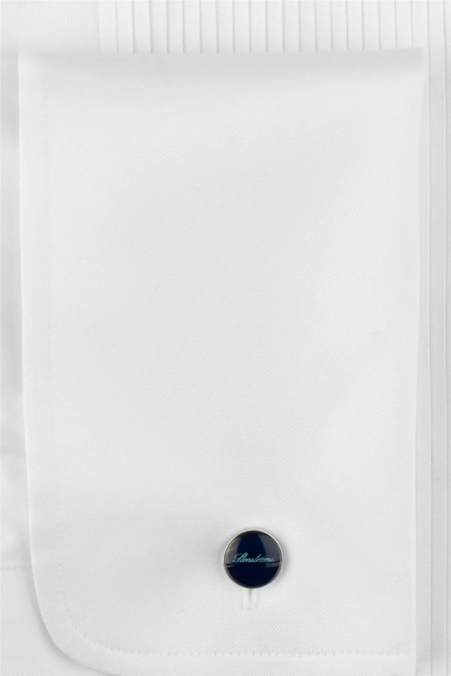 Slimline Pleated Smoking Shirt XL-Sleeve White - Image 3