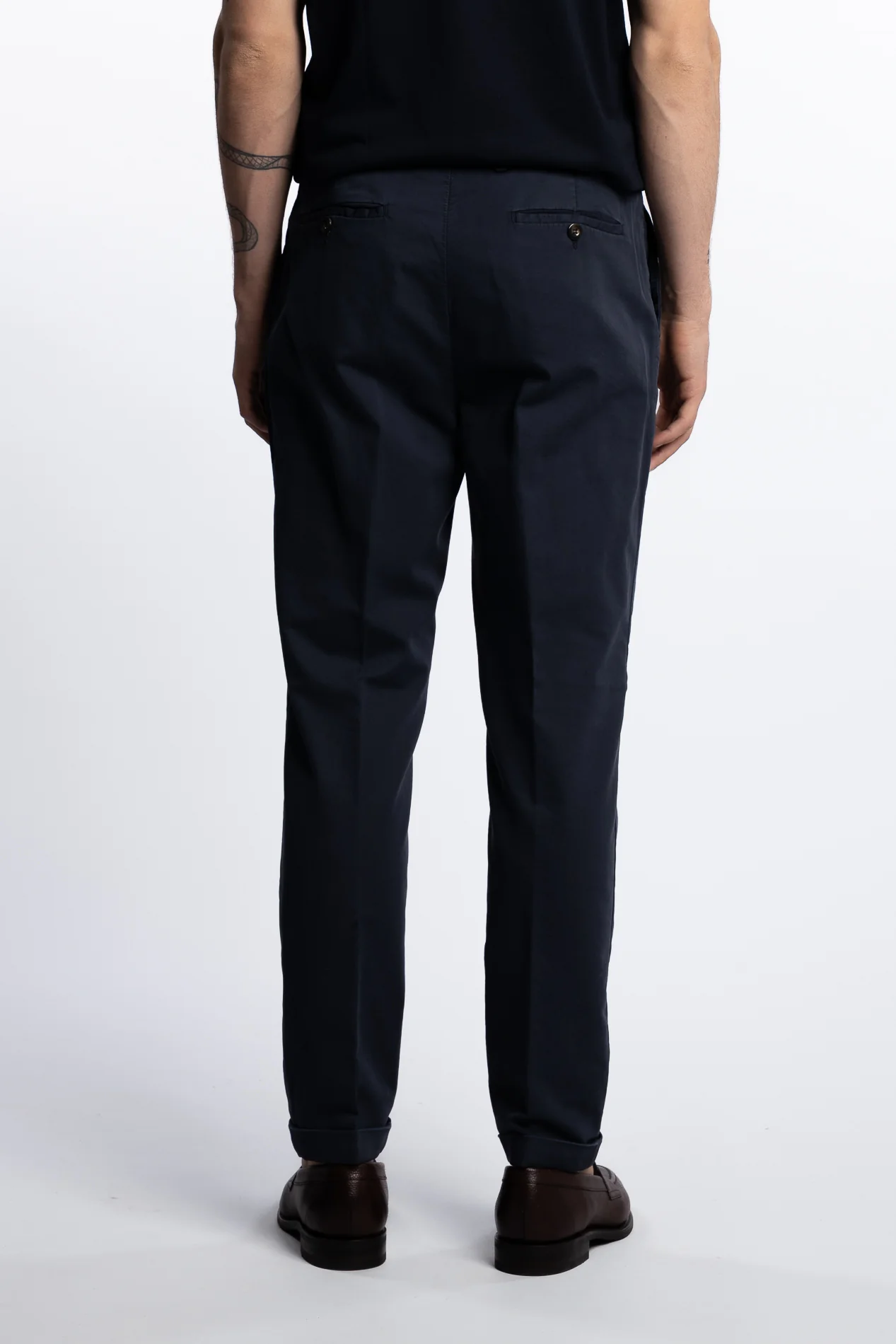 Cotton/Stretch Pant Marine - Image 5