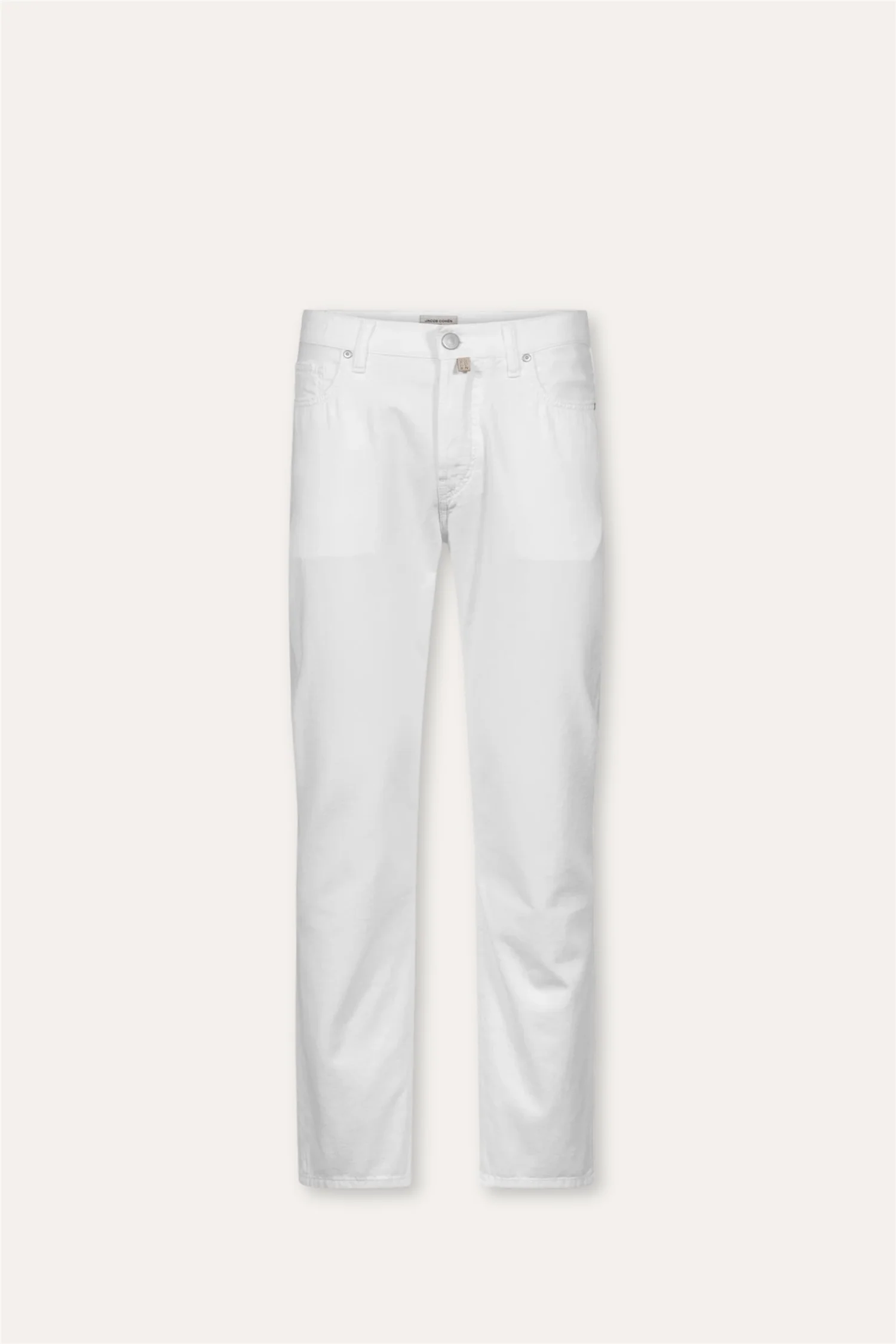 Edo Regular Straight Fit Trousers White