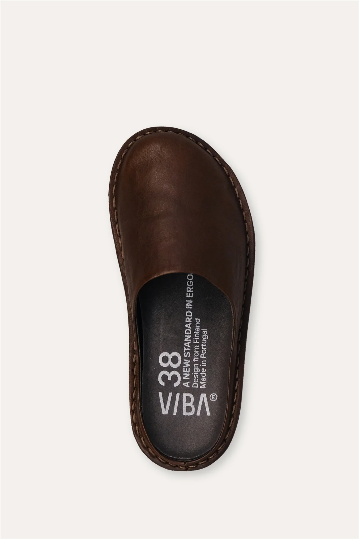Men's Roma Leather Cocoa Brown - Image 3